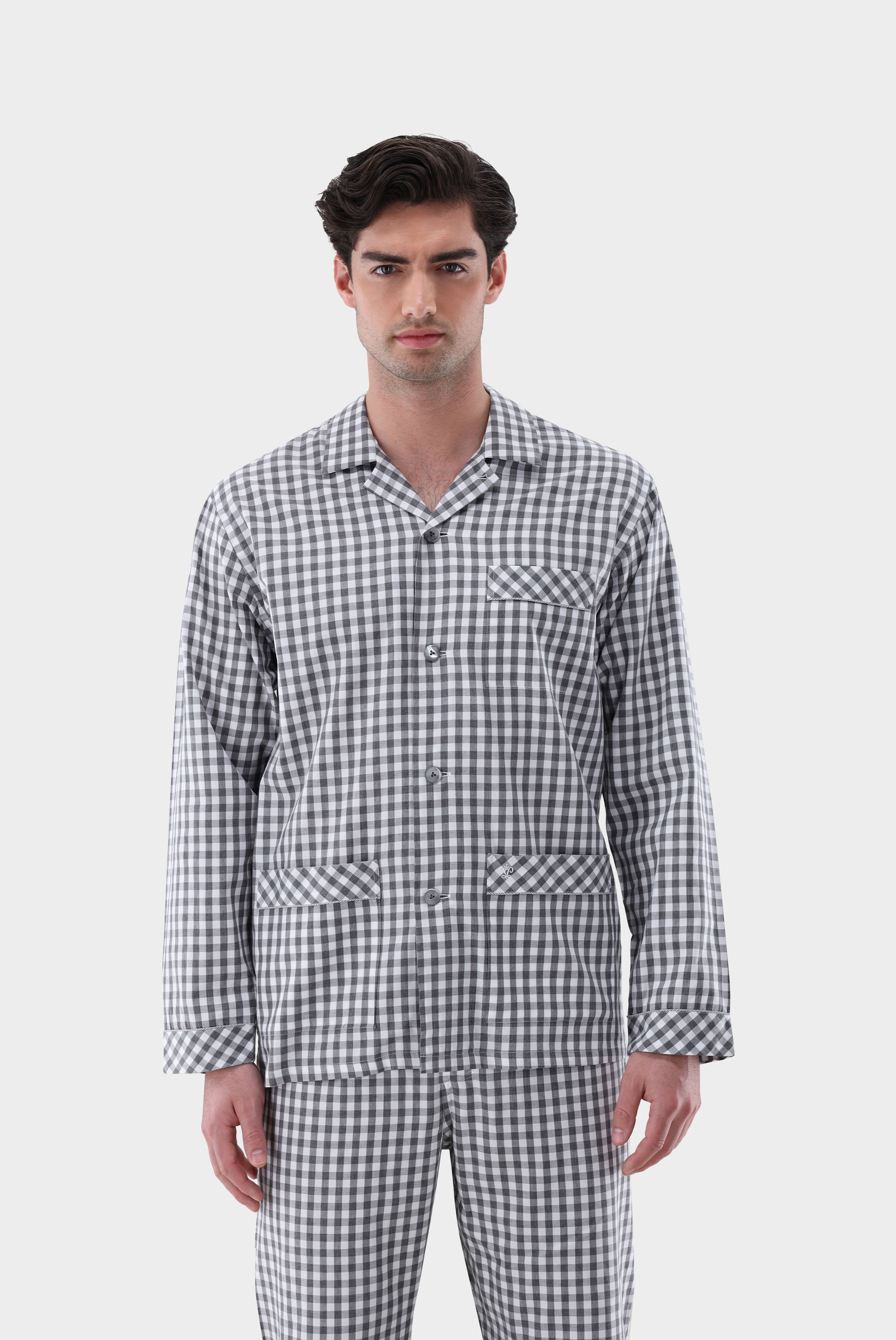 Flanell Pyjamas with check pattern