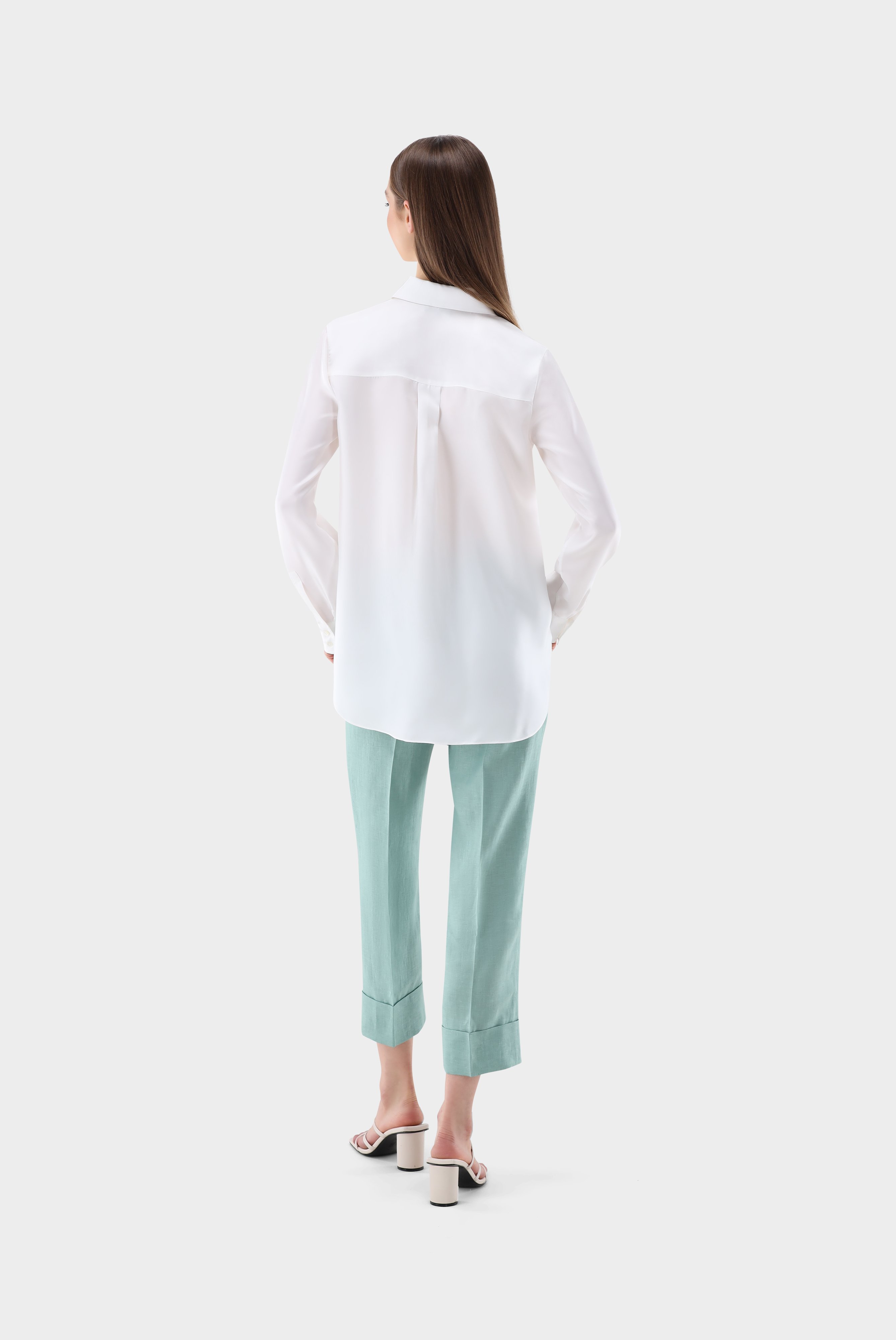 Festive blouses+Shirt Blouse in Silk+05.527O.74.Z20093.100.38