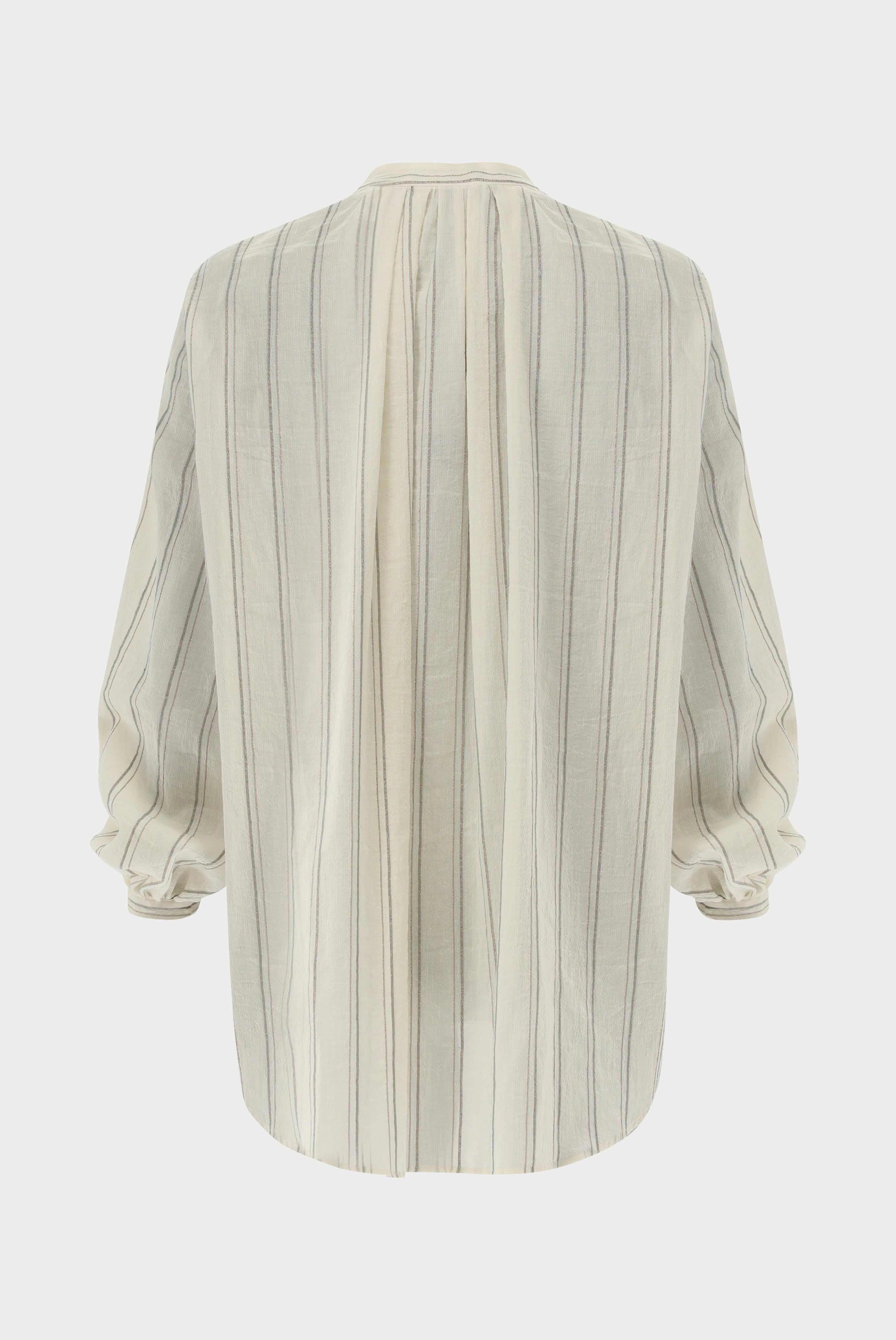 Casual Blouses+Shirt blouse with Lurex stripes+05.528M..151675.108.34