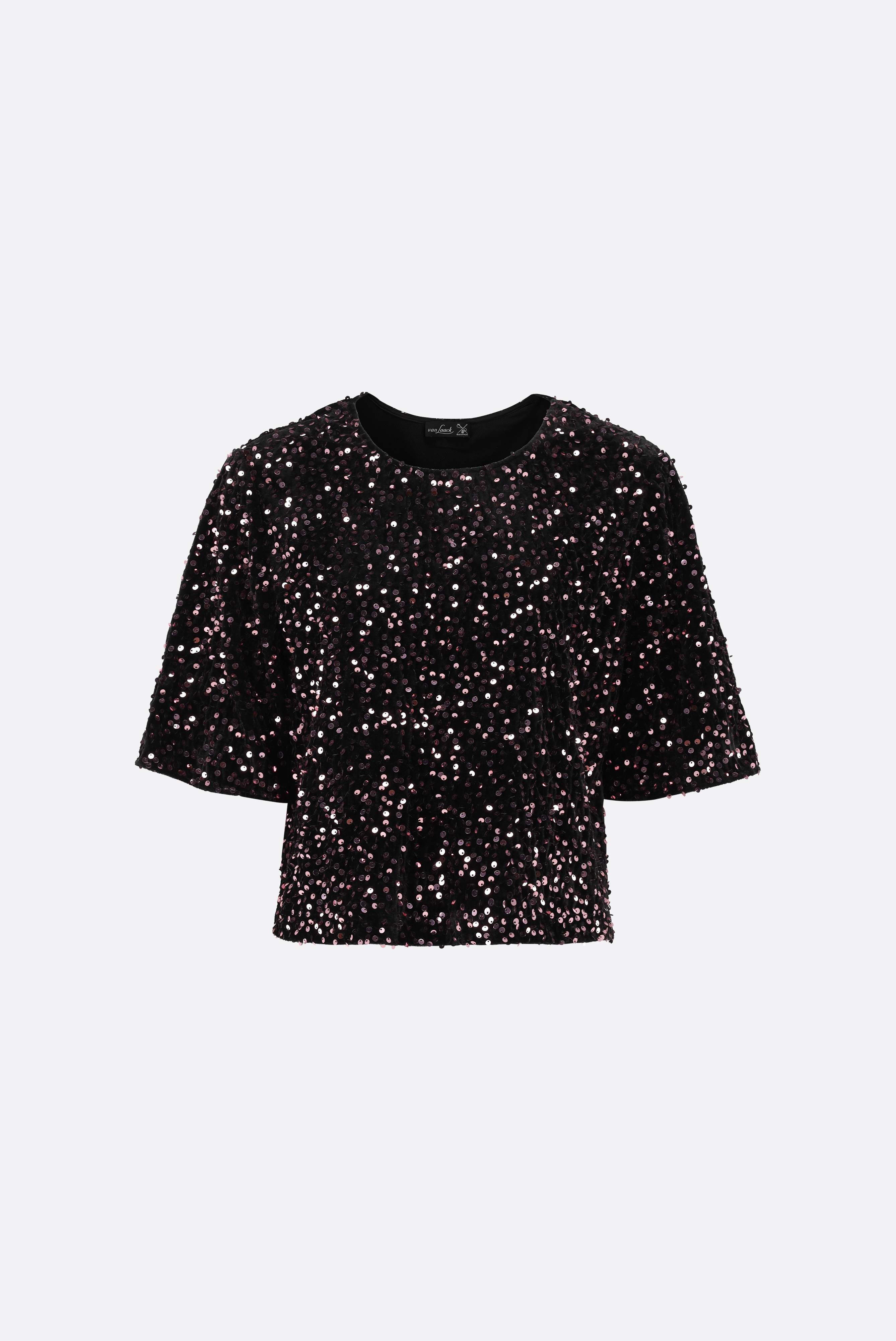 Top mit Pailletten