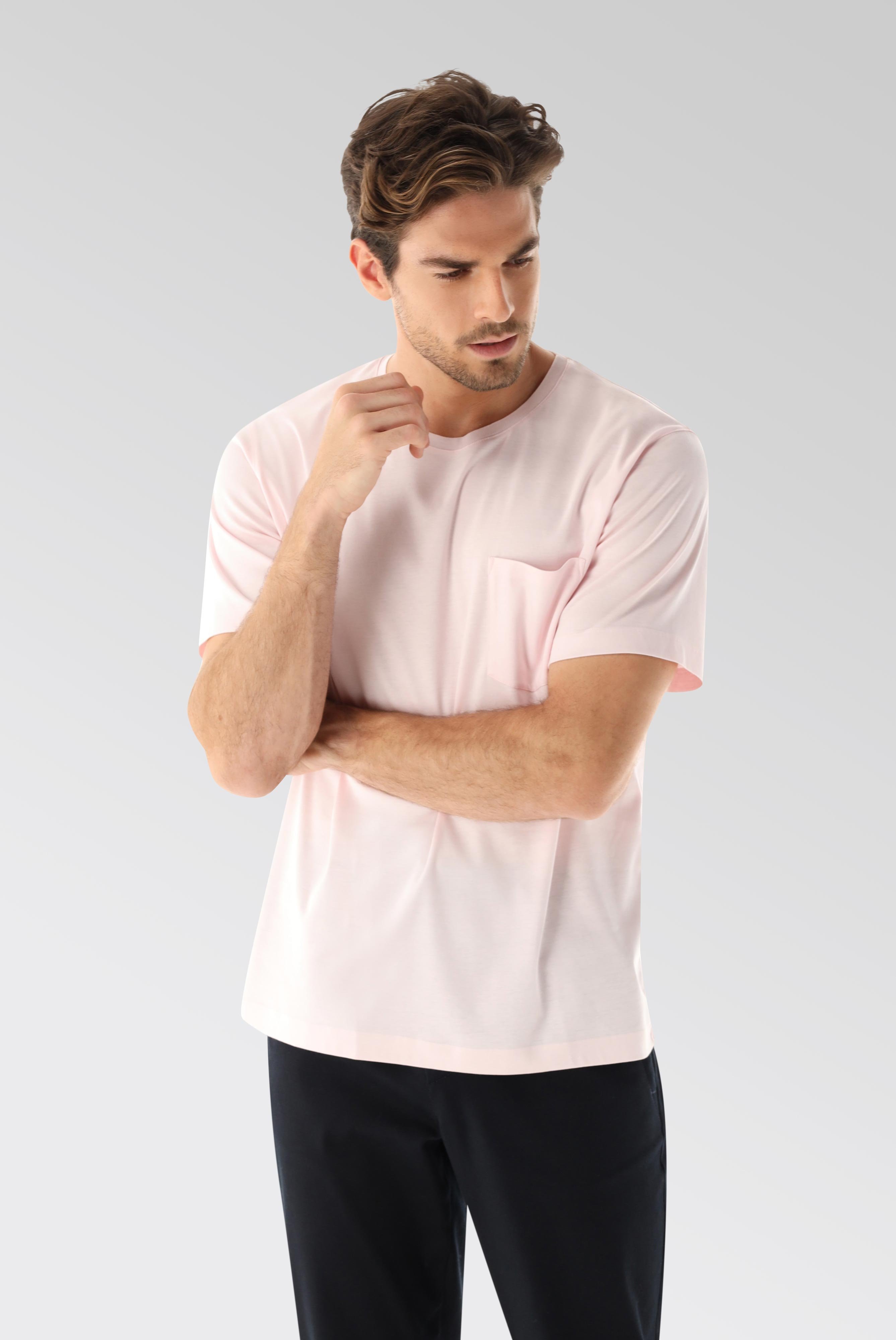 Oversize Jersey T-Shirt with a Chest Pocket