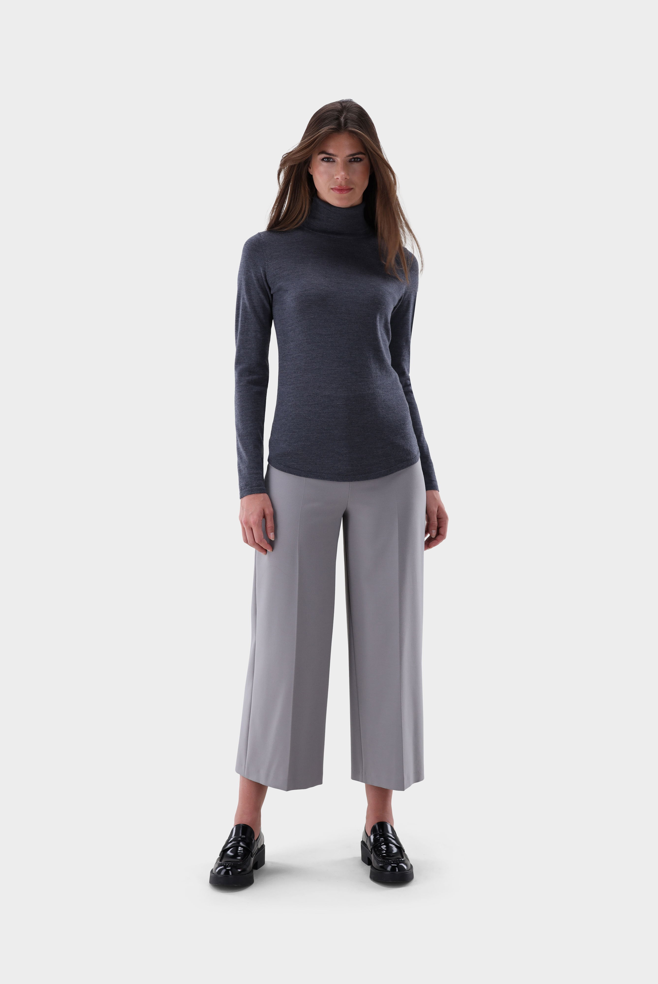 Rollkragenpullover aus Ultrafeiner Merinowolle günstig online kaufen