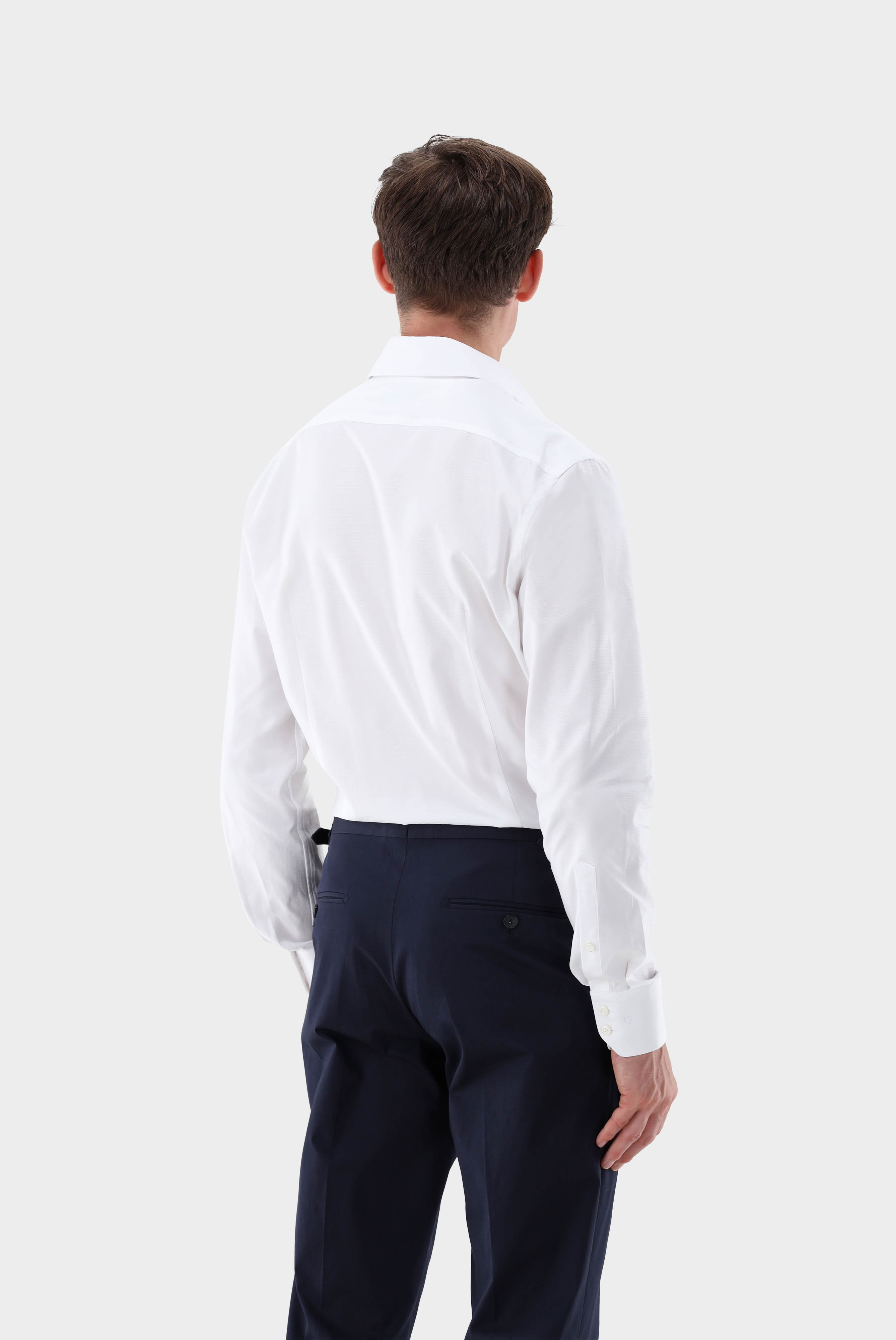 Bügelleichte Hemden+Bügelfreies Twil Hemd mit Struktur Slim Fit+20.2019.BQ.150301.000.38