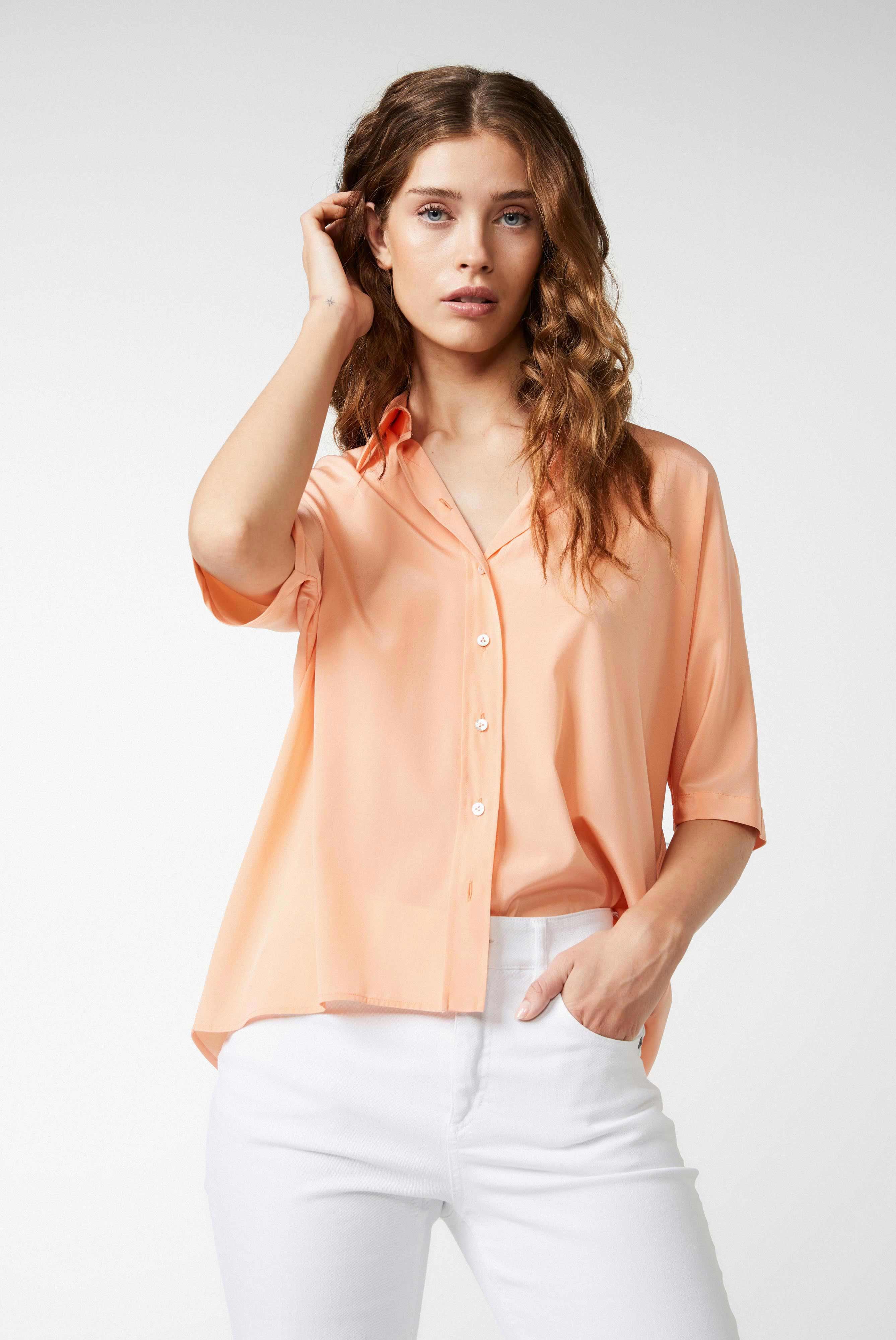Casual Blouses+Shirt with silk and stretch+05.525X.07.155553.320.40