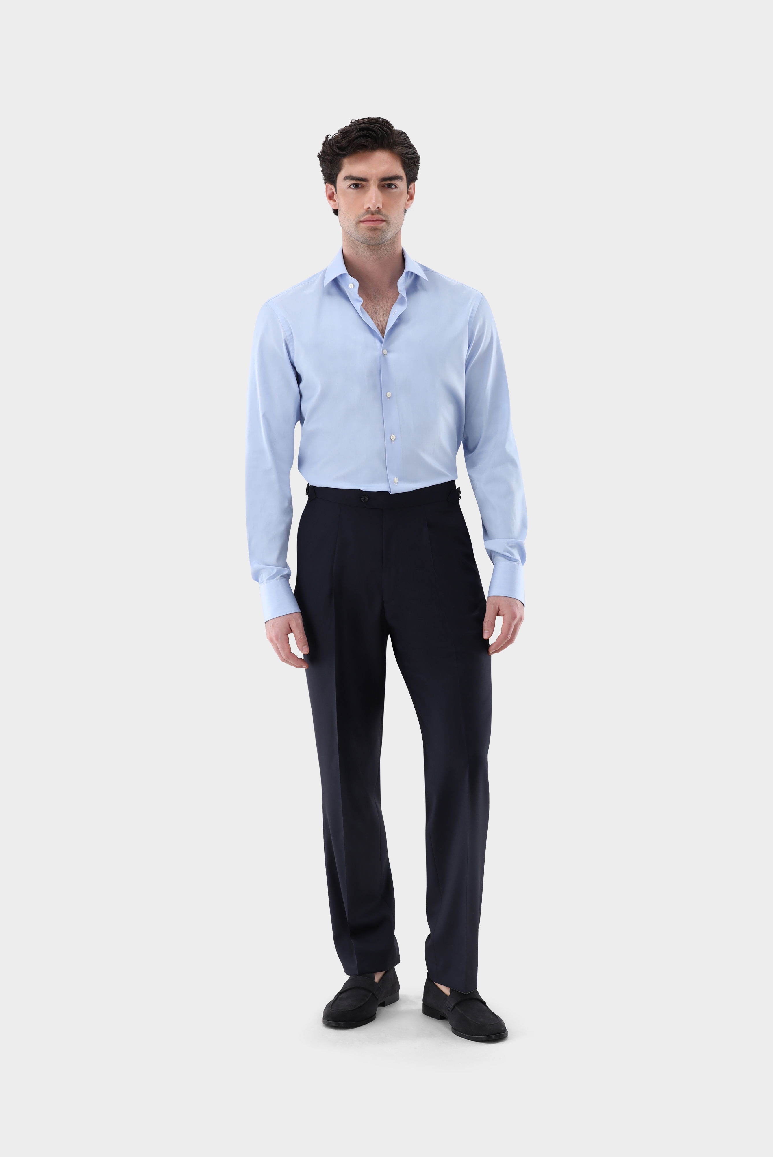 Hemd mit Extralangem Arm und mit Haifischkragen günstig online kaufen