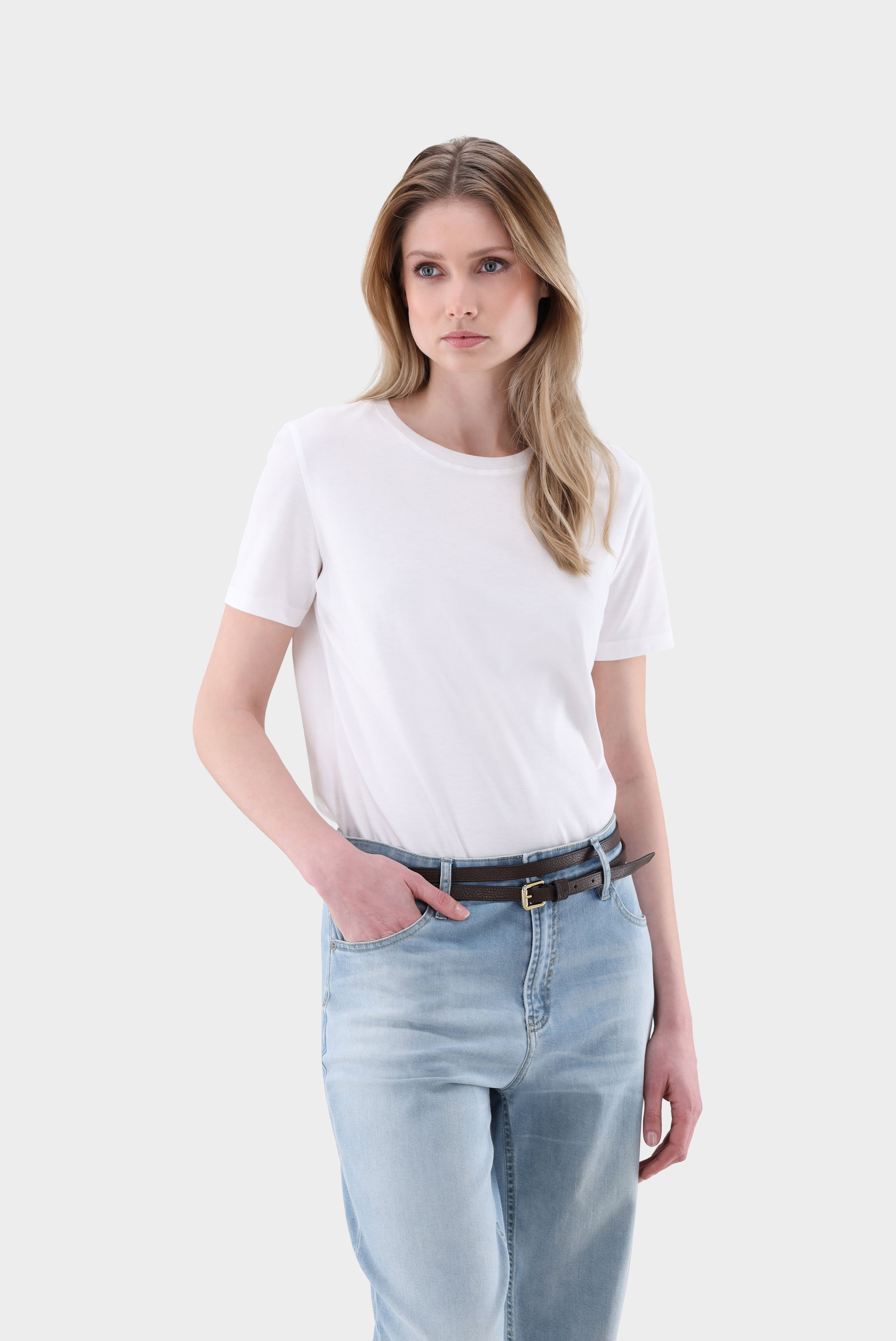 T-Shirt aus Schweizer Baumwolljersey