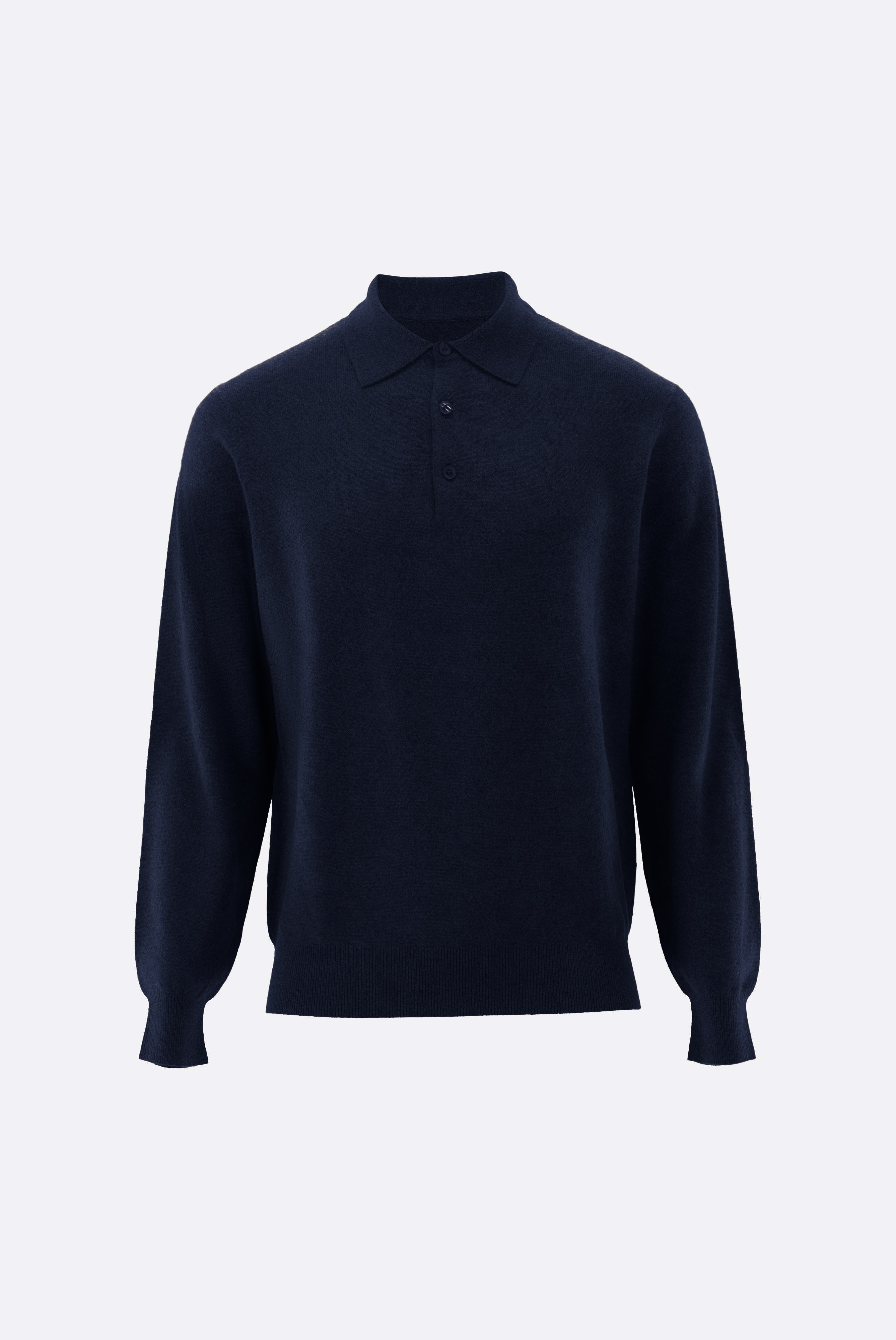 Knit polo shirt Cashmere