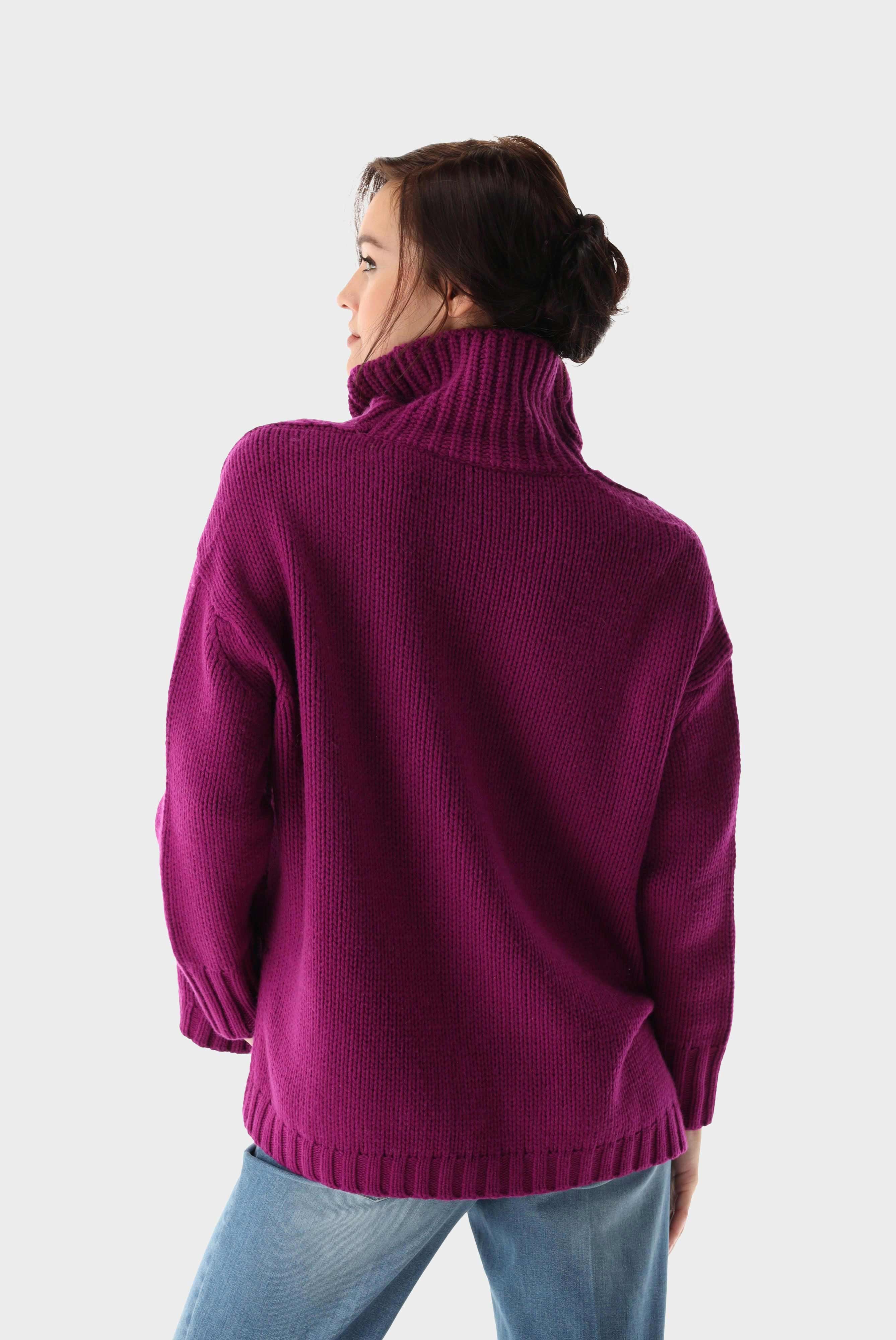 Sweaters & Cardigans+Oversized Turtleneck with Cashmere+09.9993..S00246.640.XS