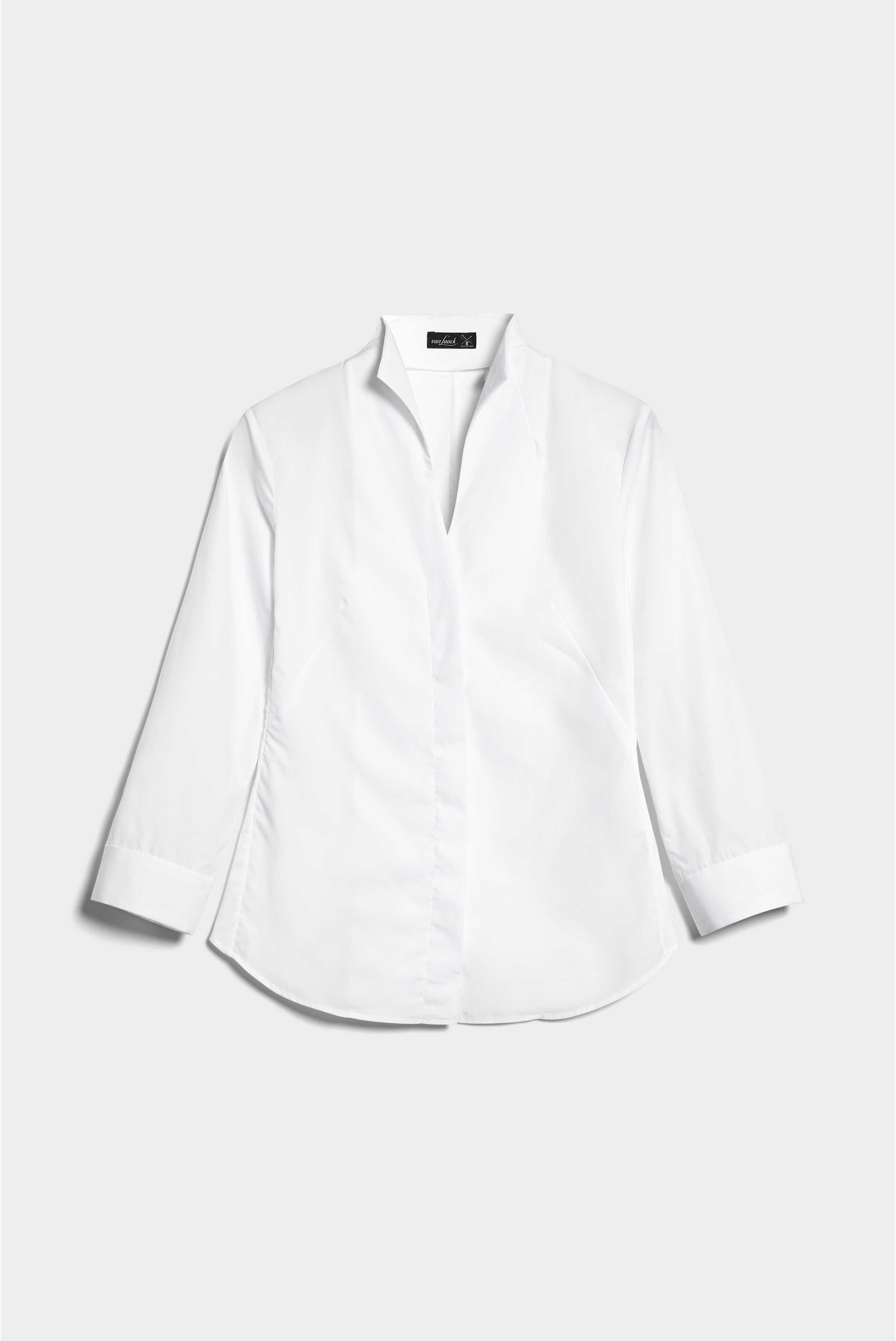Business Blouses+Hybrid Blouse with Side Jersey Insert+05.519E.18.160049.000.38