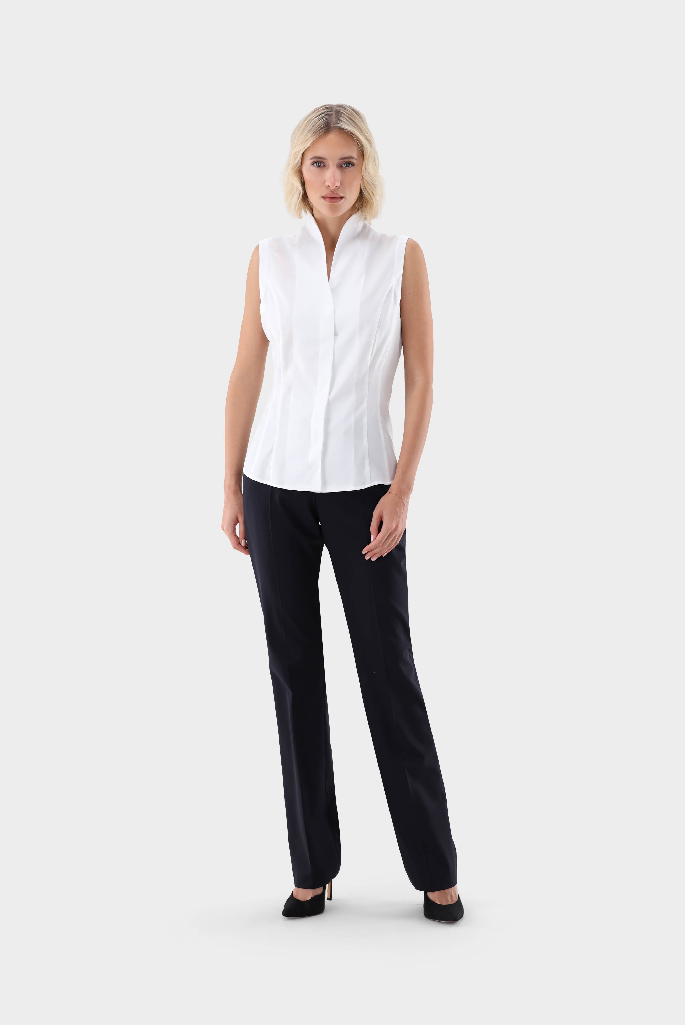 Business Blouses+Sleeveless Chalice Collar Blouse+05.5857.73.130532.000.32