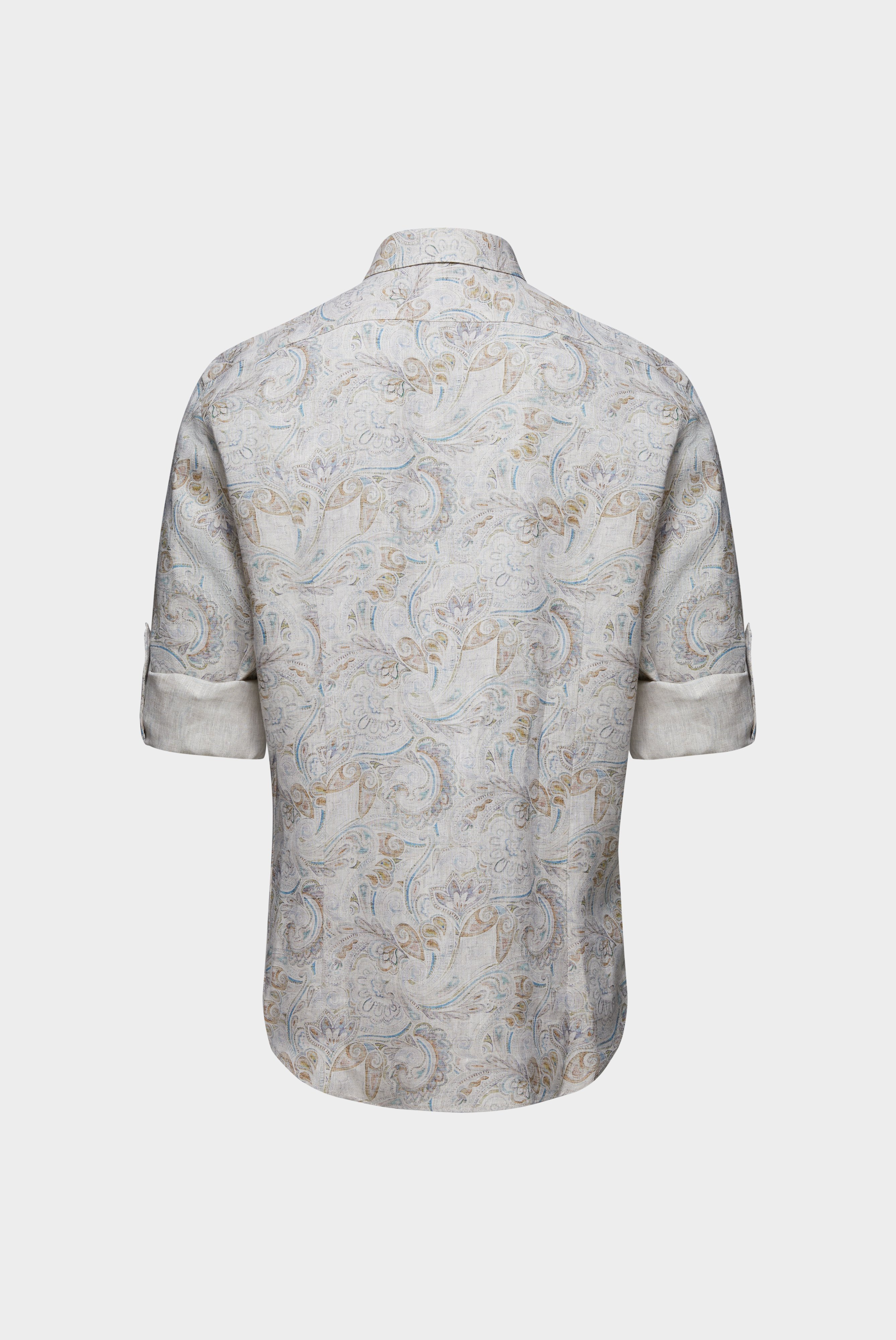 Casual Hemden+Leinenhemd mit Paisley-Druck Tailor Fit+20.2013.C4.172036.118.40