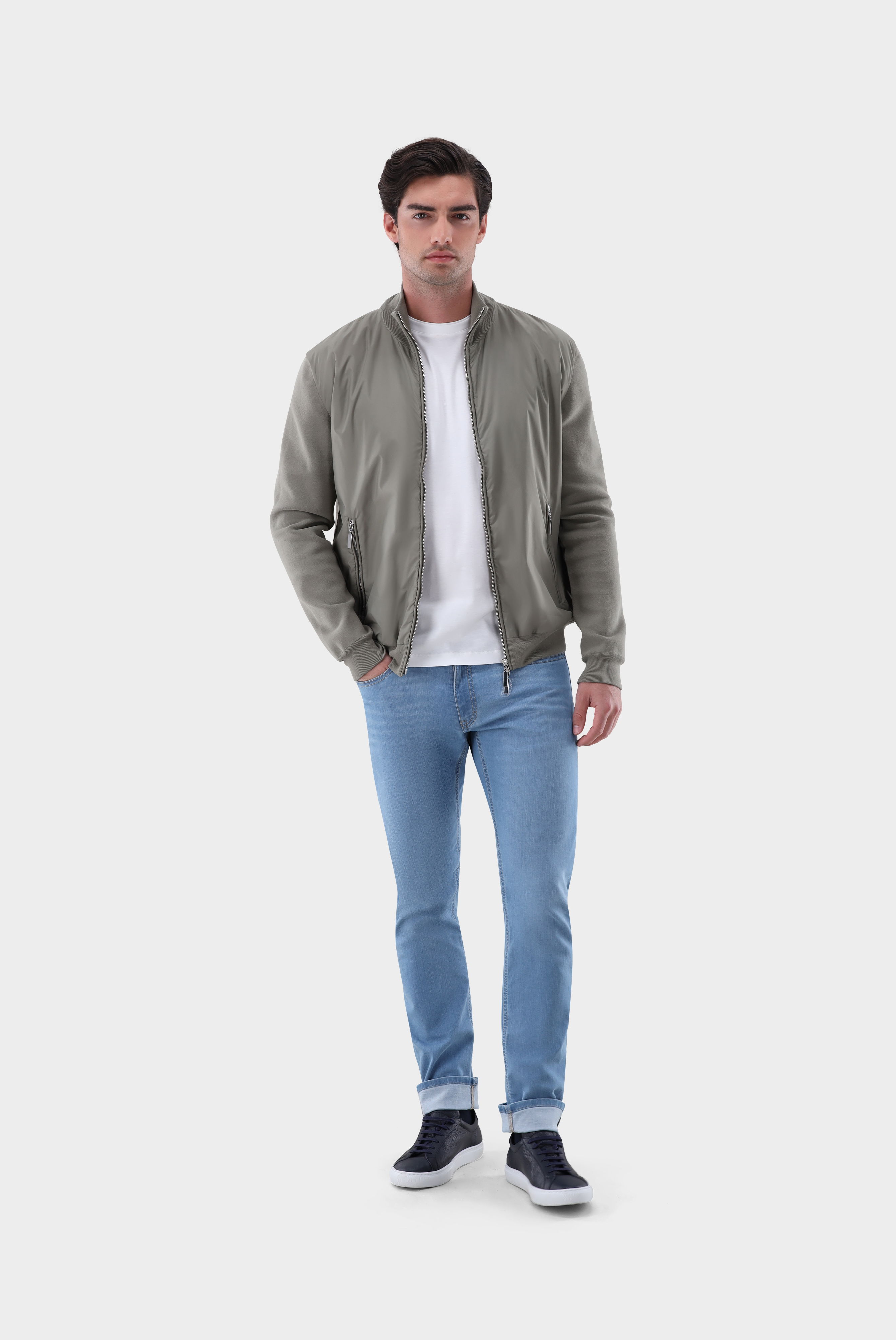 Hybrid Strickjacke günstig online kaufen