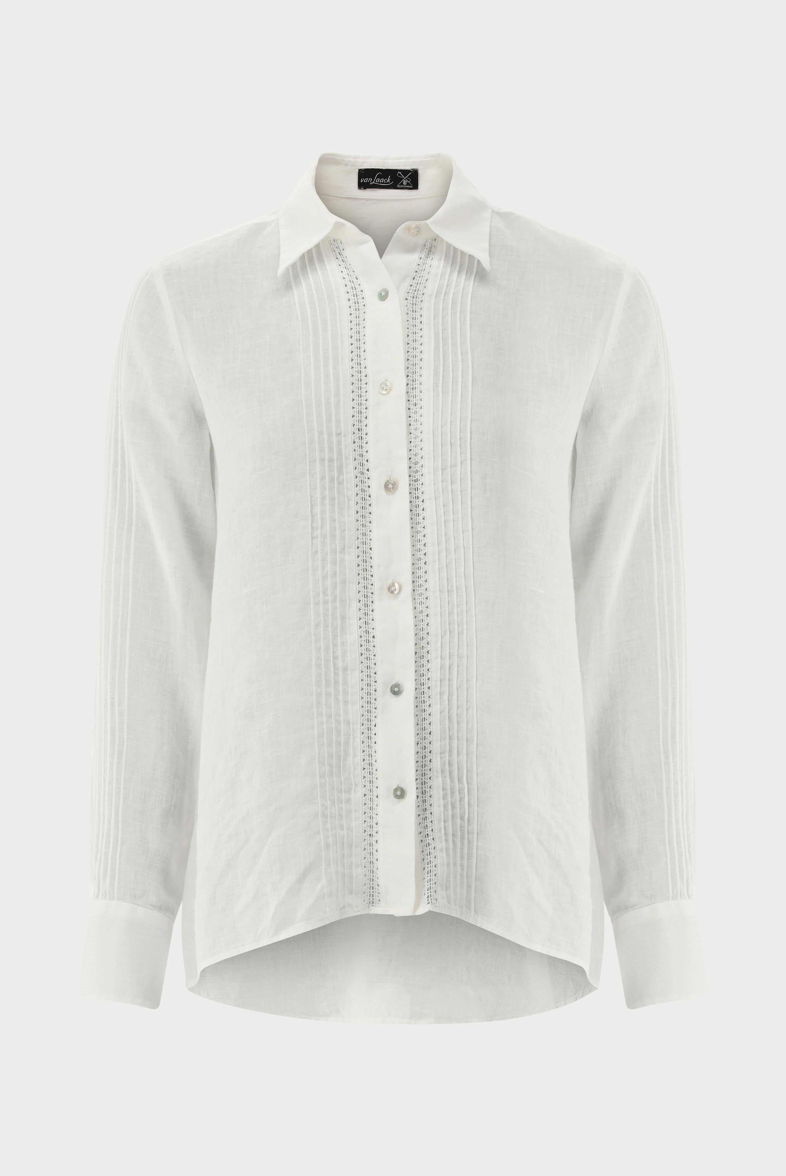 Casual Blouses+Semi-fitted Shirt in Cotton Batiste+05.528Z.3W.160127.000.32