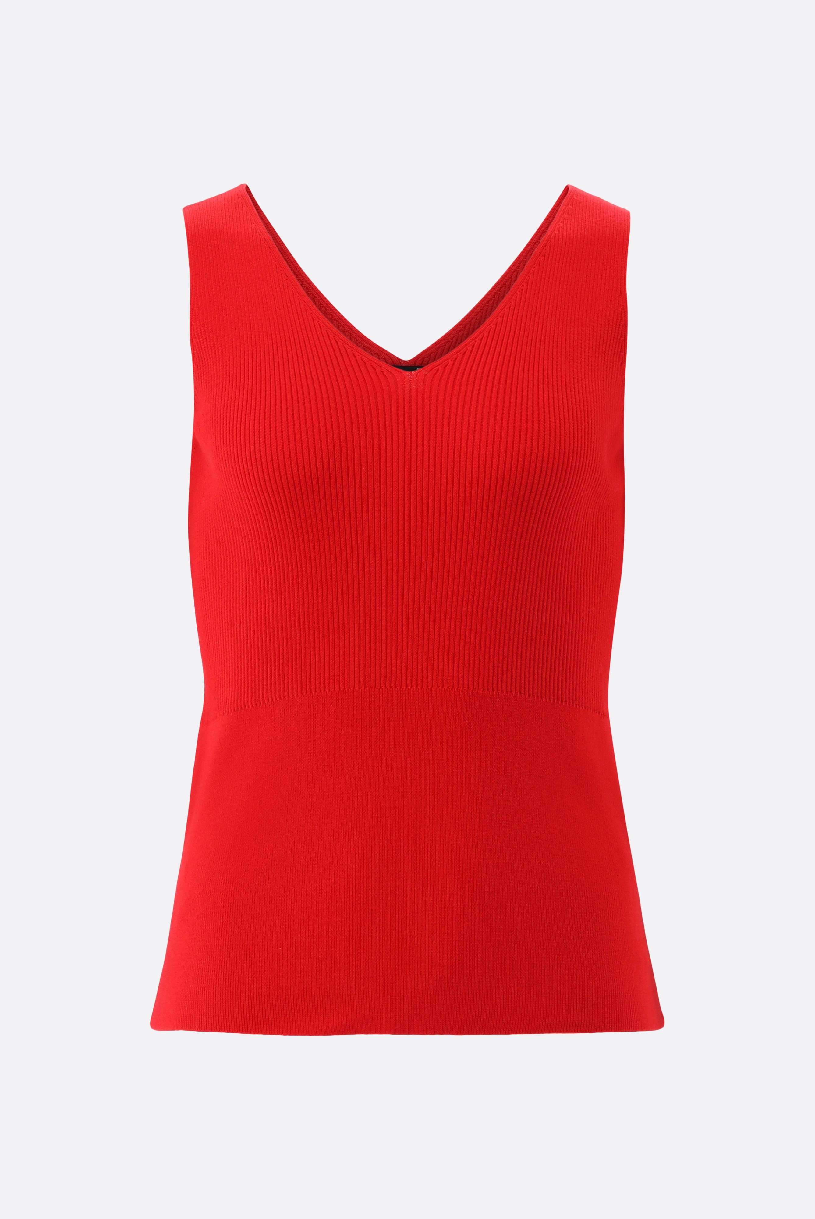 Tops & T-Shirts+Ribbed Knit Tanktop+09.9966..S00192.560.S