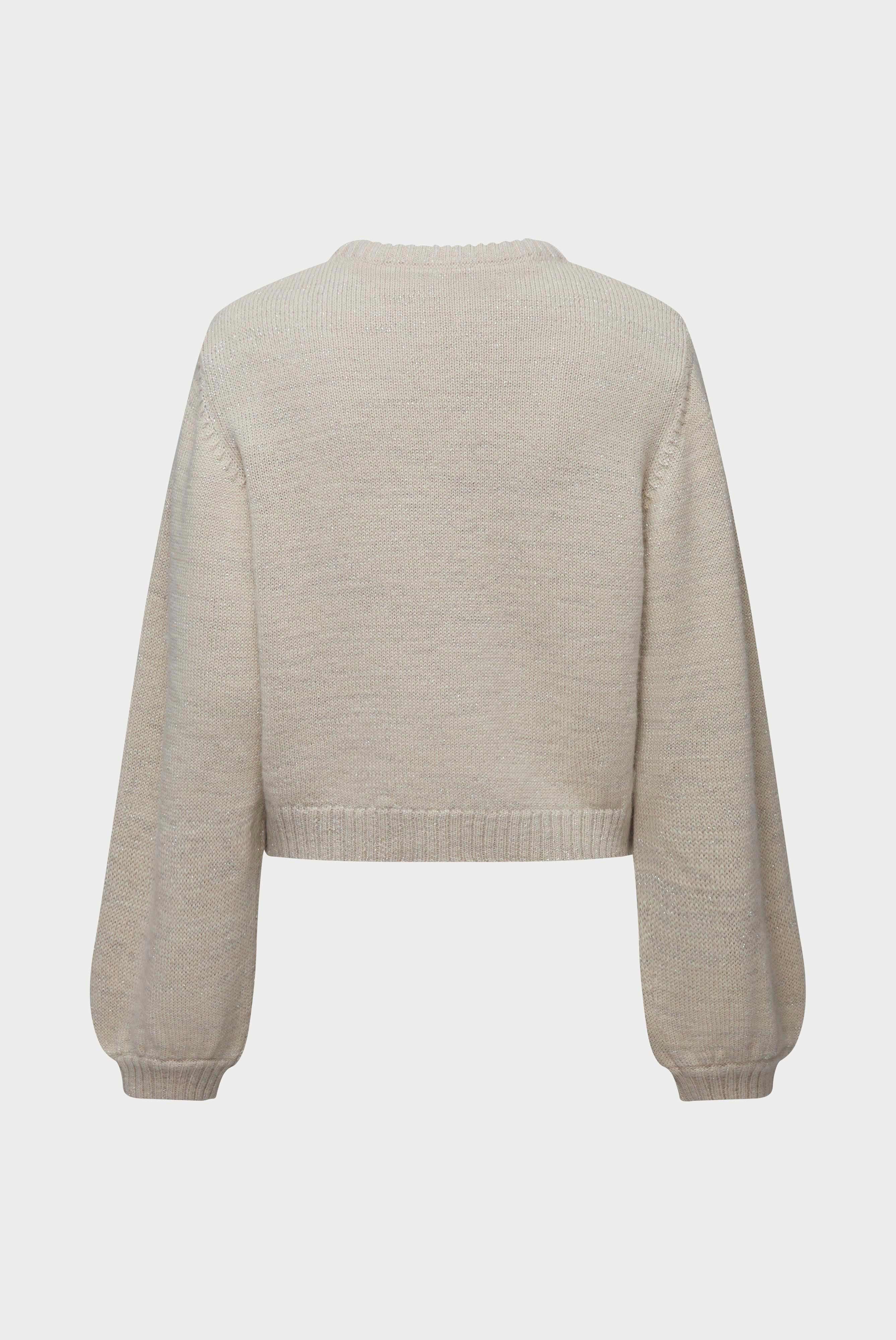 Sweaters & Cardigans+Cropped Alpaca Wool Sweater+09.9948..S00214.110.S