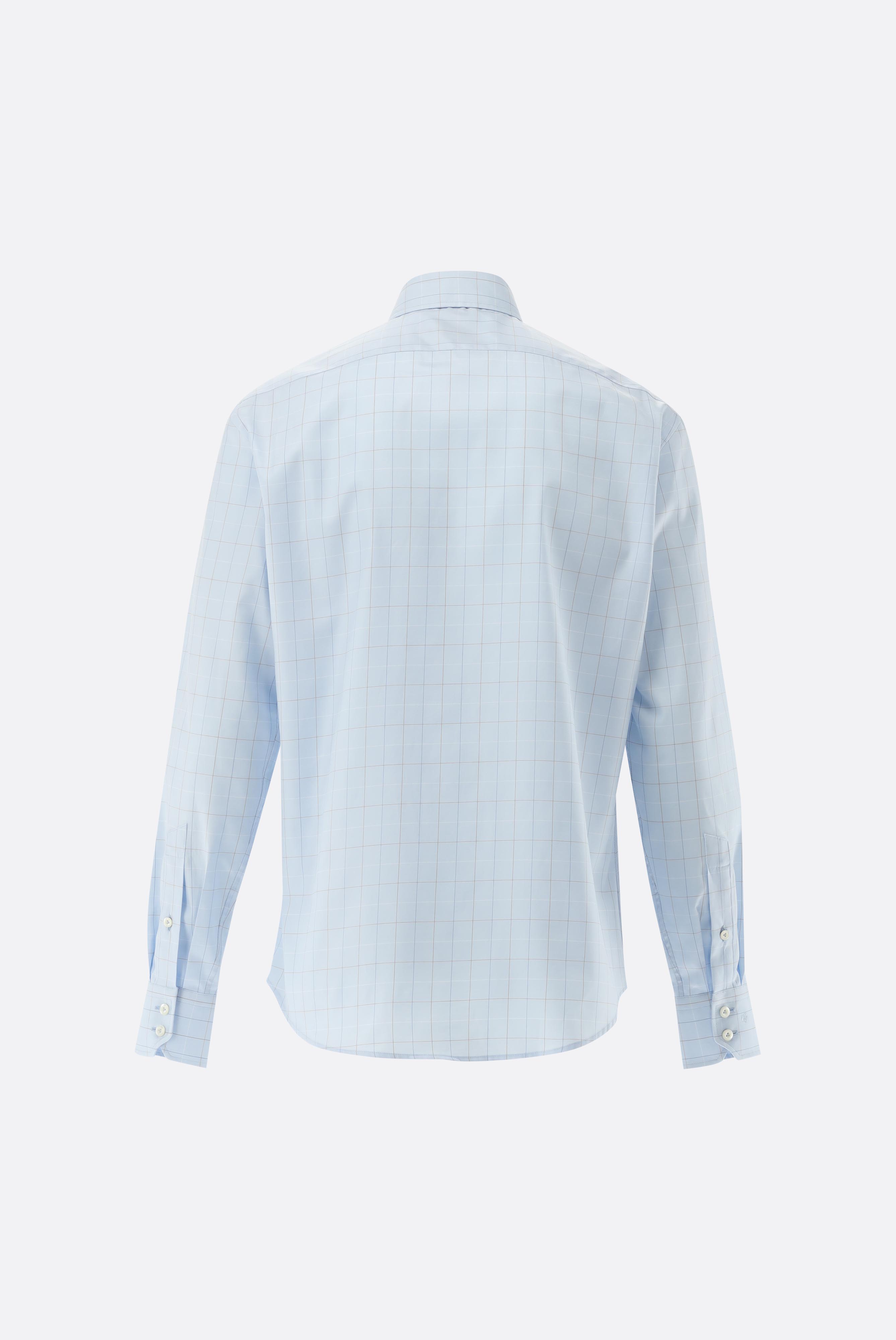 Kariertes Oxford Hemd mit Button Down