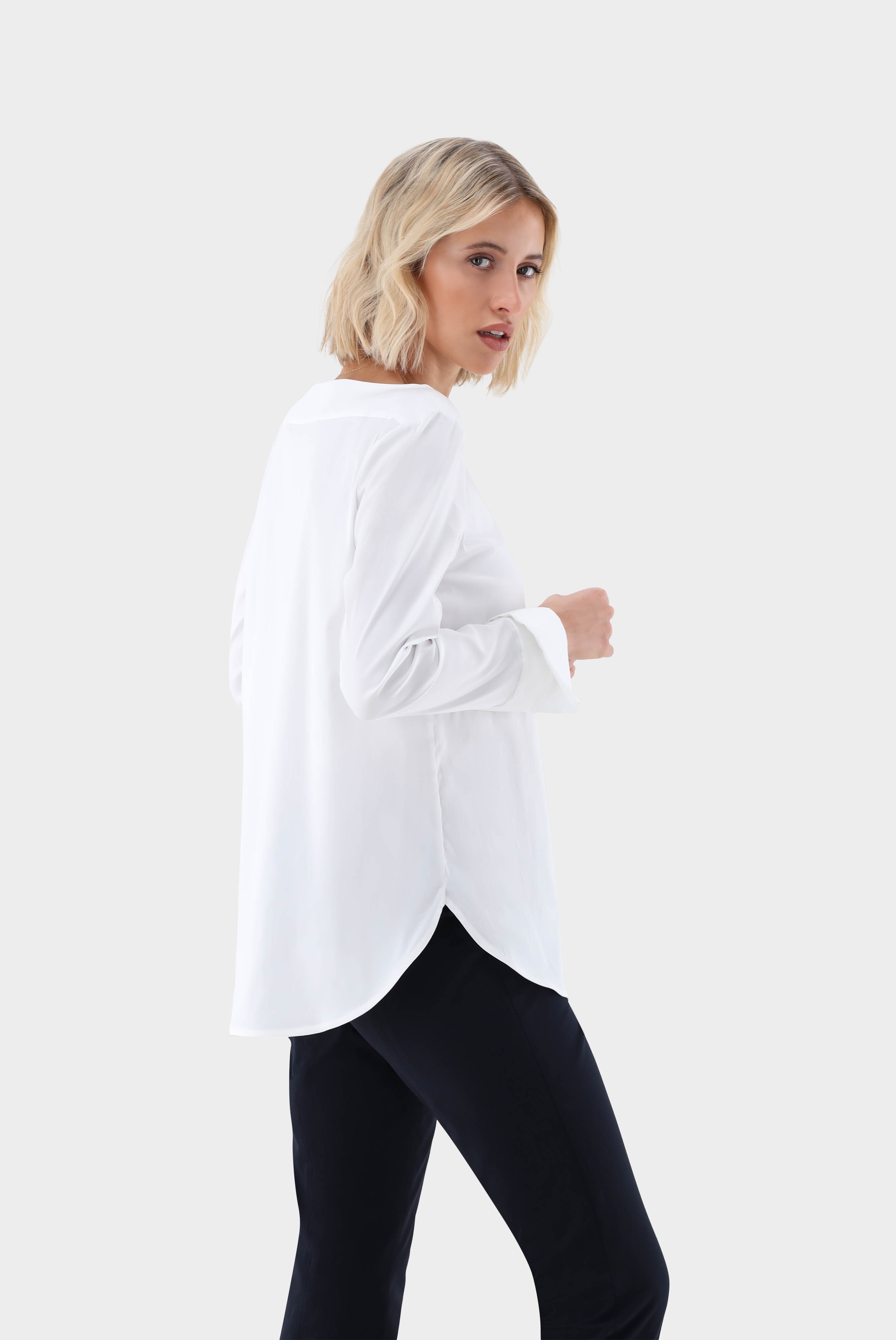 Business Blouses+Collarless Blouse+05.505S.17.130830.000.32