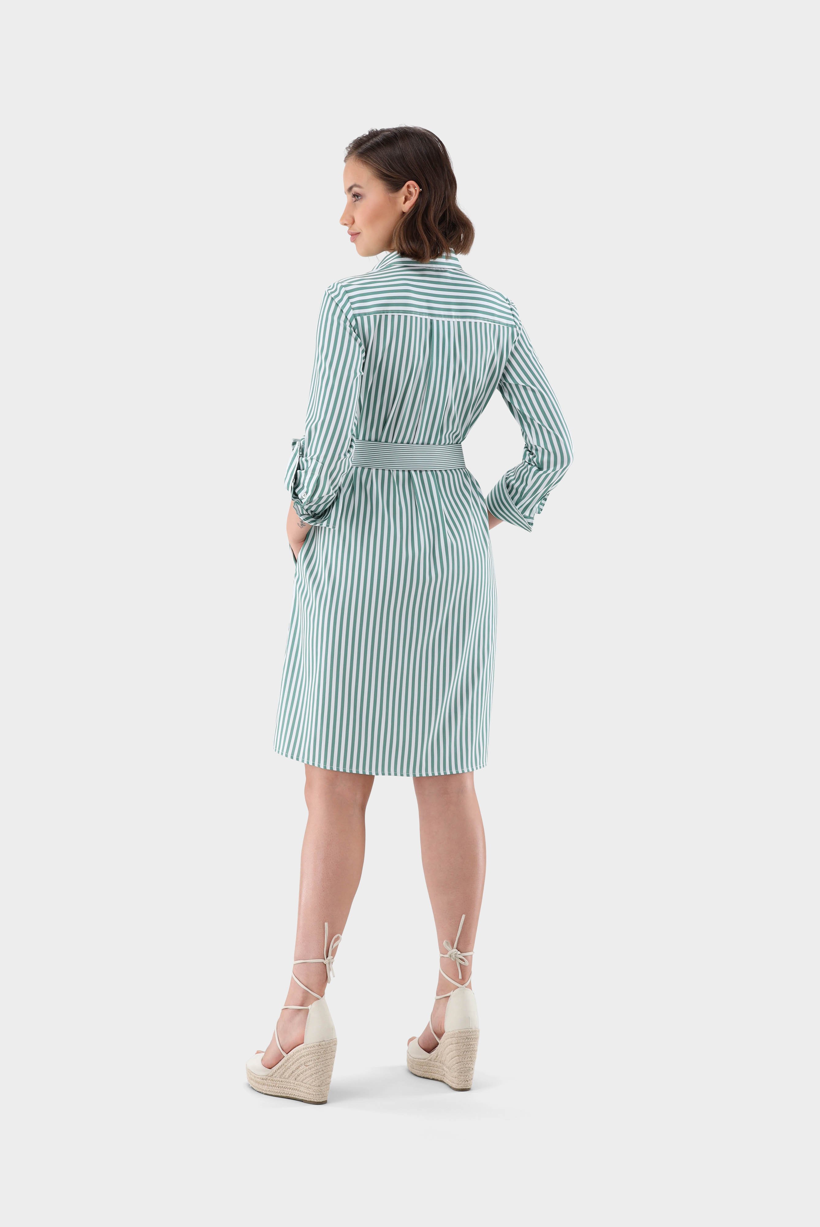 Dresses & Skirts+Knee-Length Shirt Dress with Tie Belt+05.658Z.S5.171959.940.40