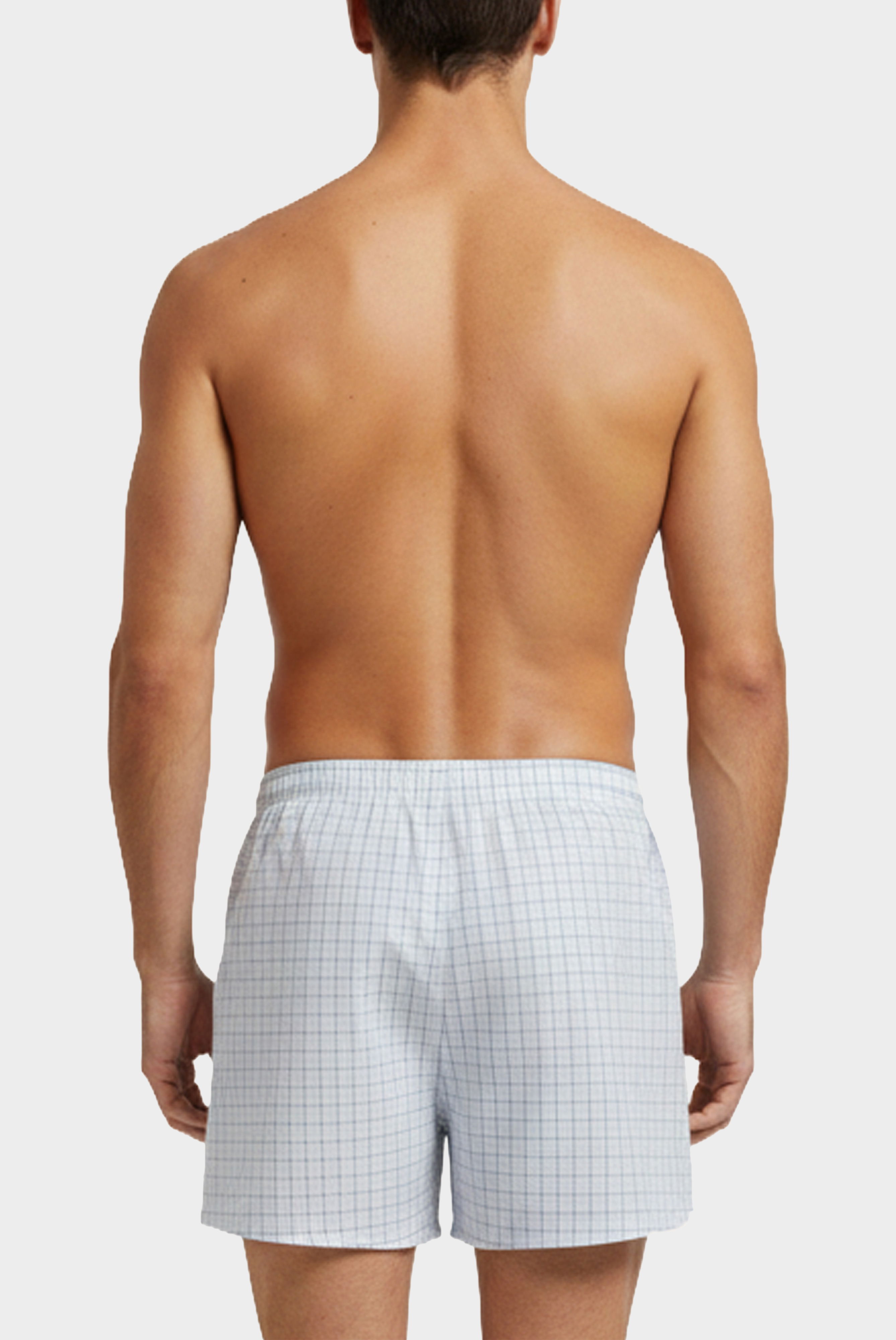 Oxford Boxershorts fein kariert günstig online kaufen