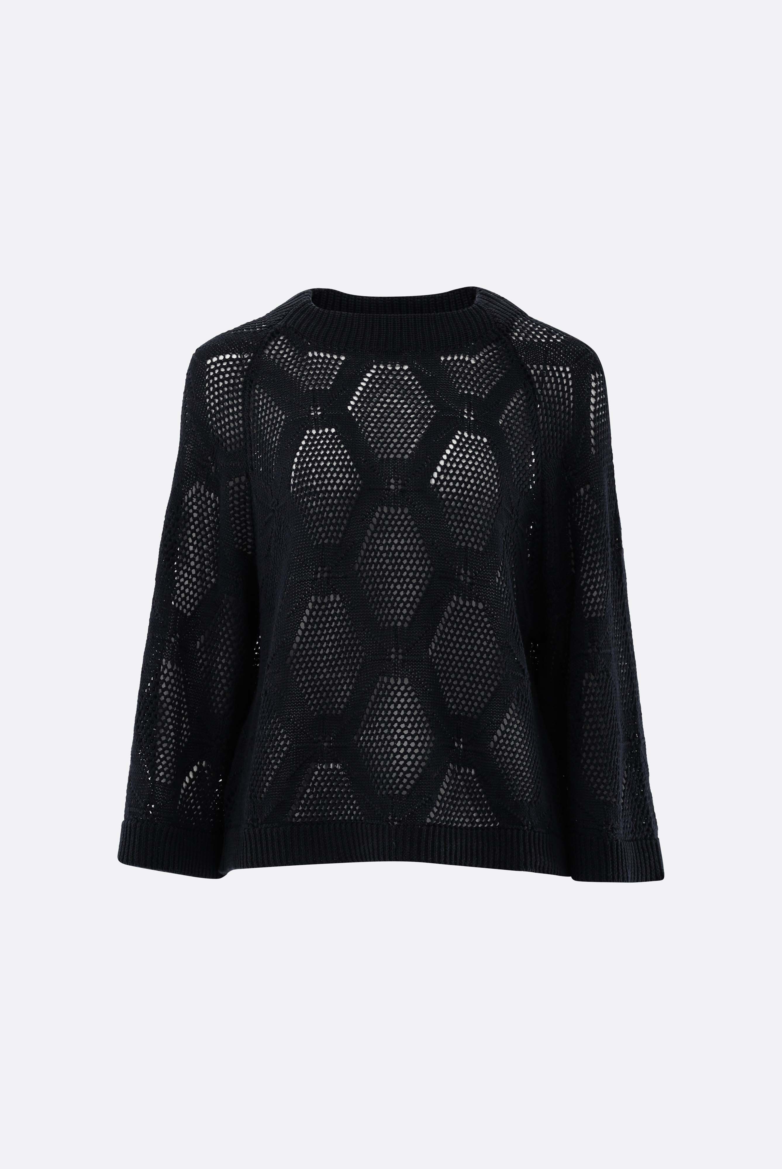 Loose Fit Sweater in openwork knit