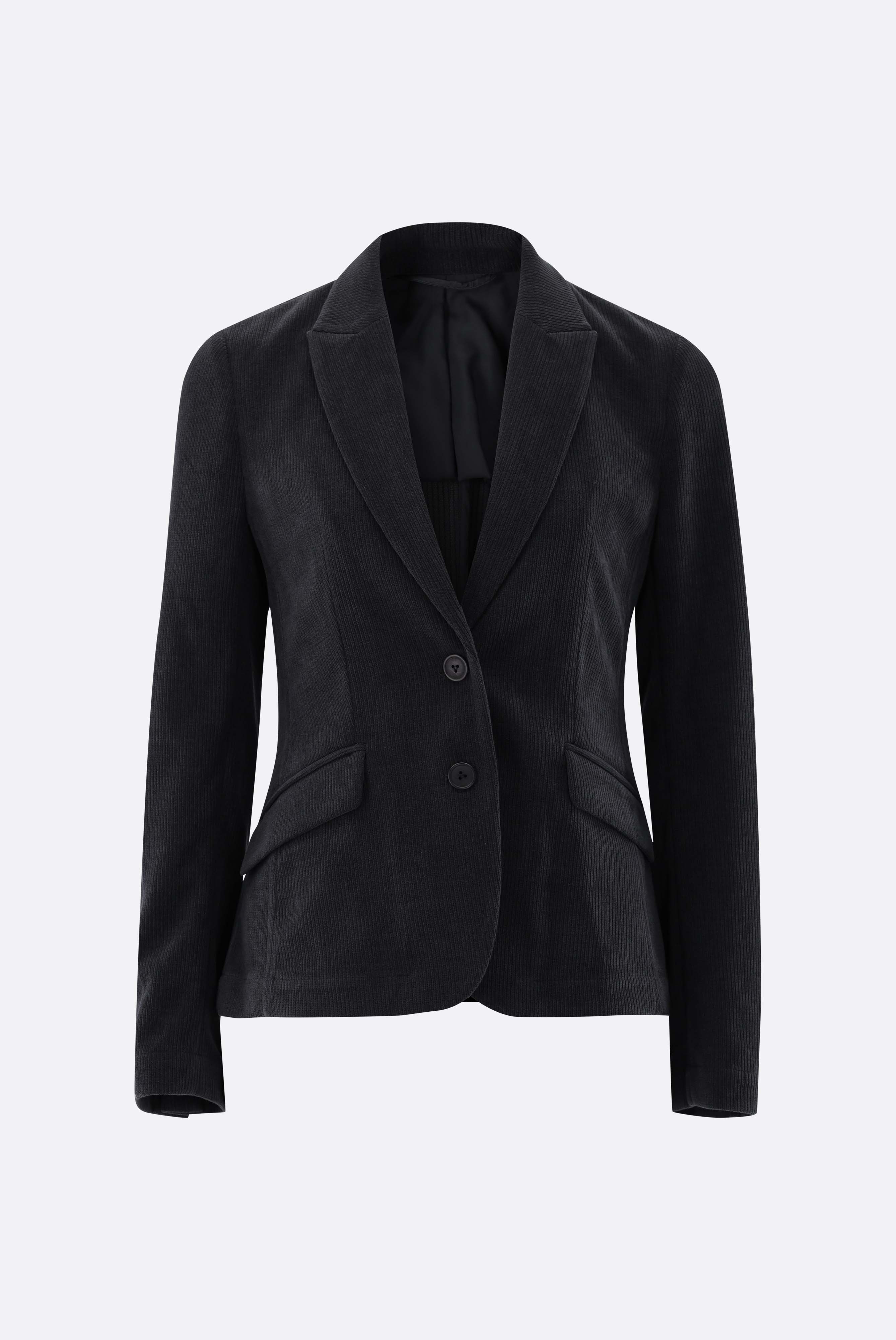 Blazer gerippt aus Samt