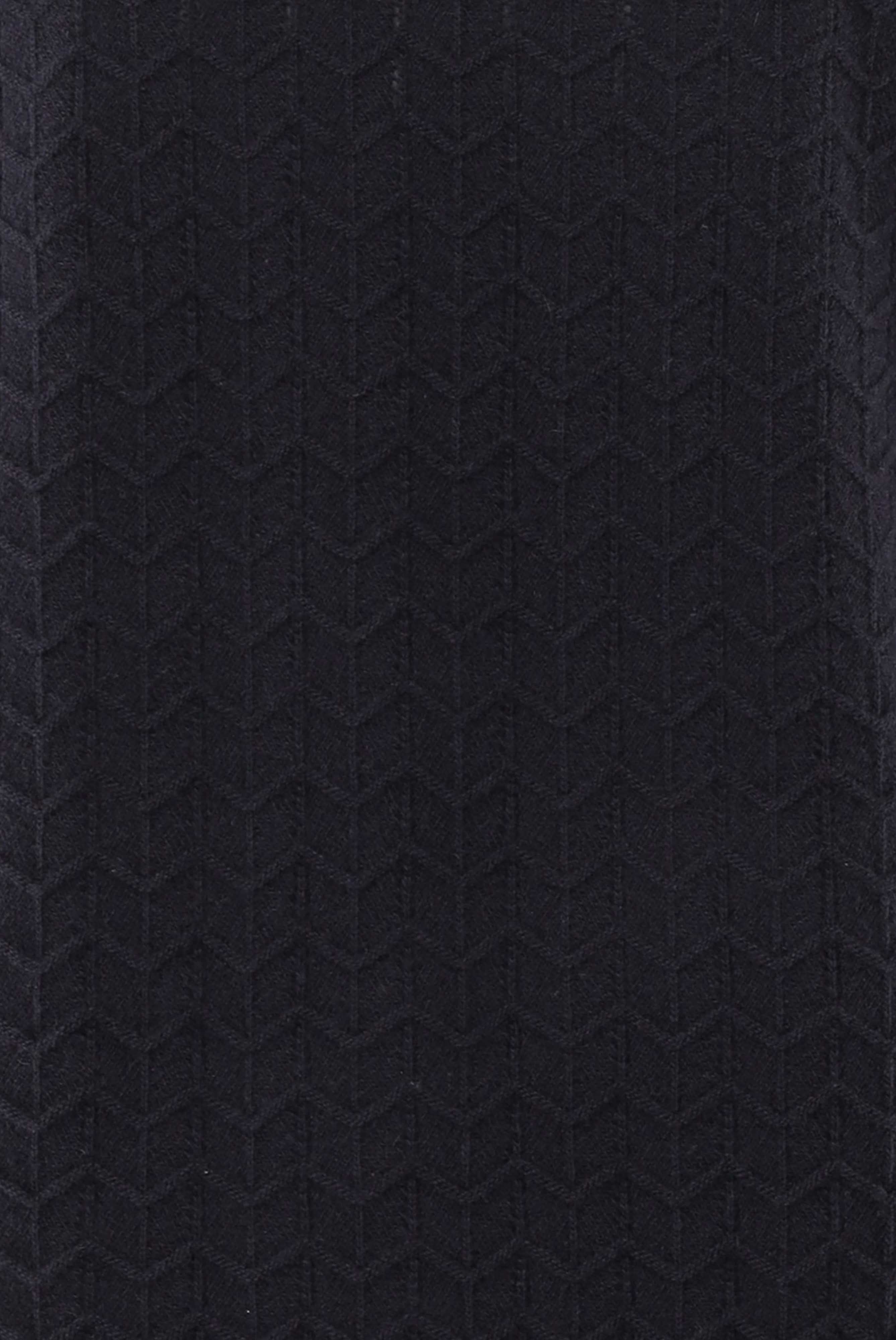 Poloshirt gestrickt mit V-Neck und Struktur günstig online kaufen