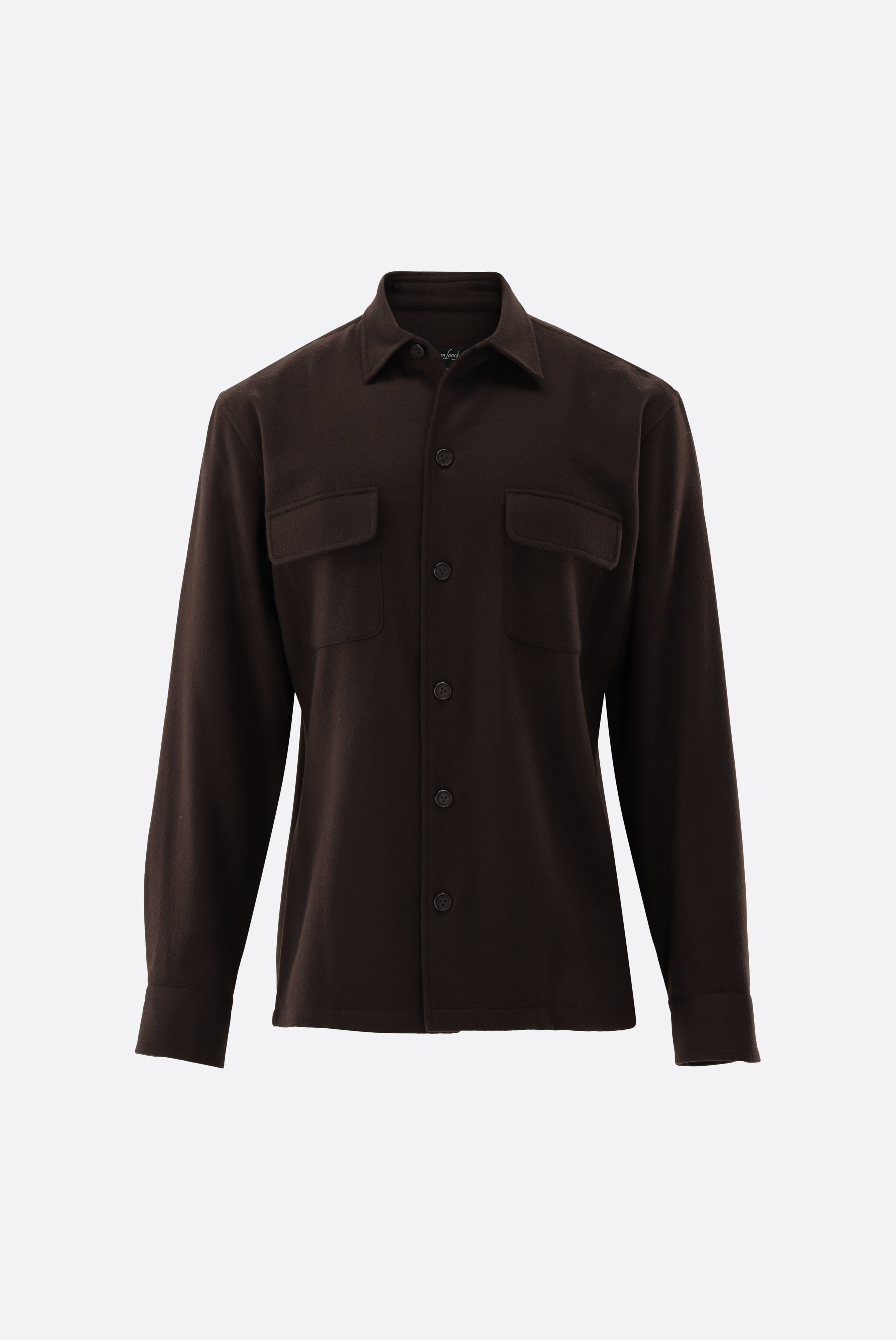 Flanell Overshirt mit Brusttaschen