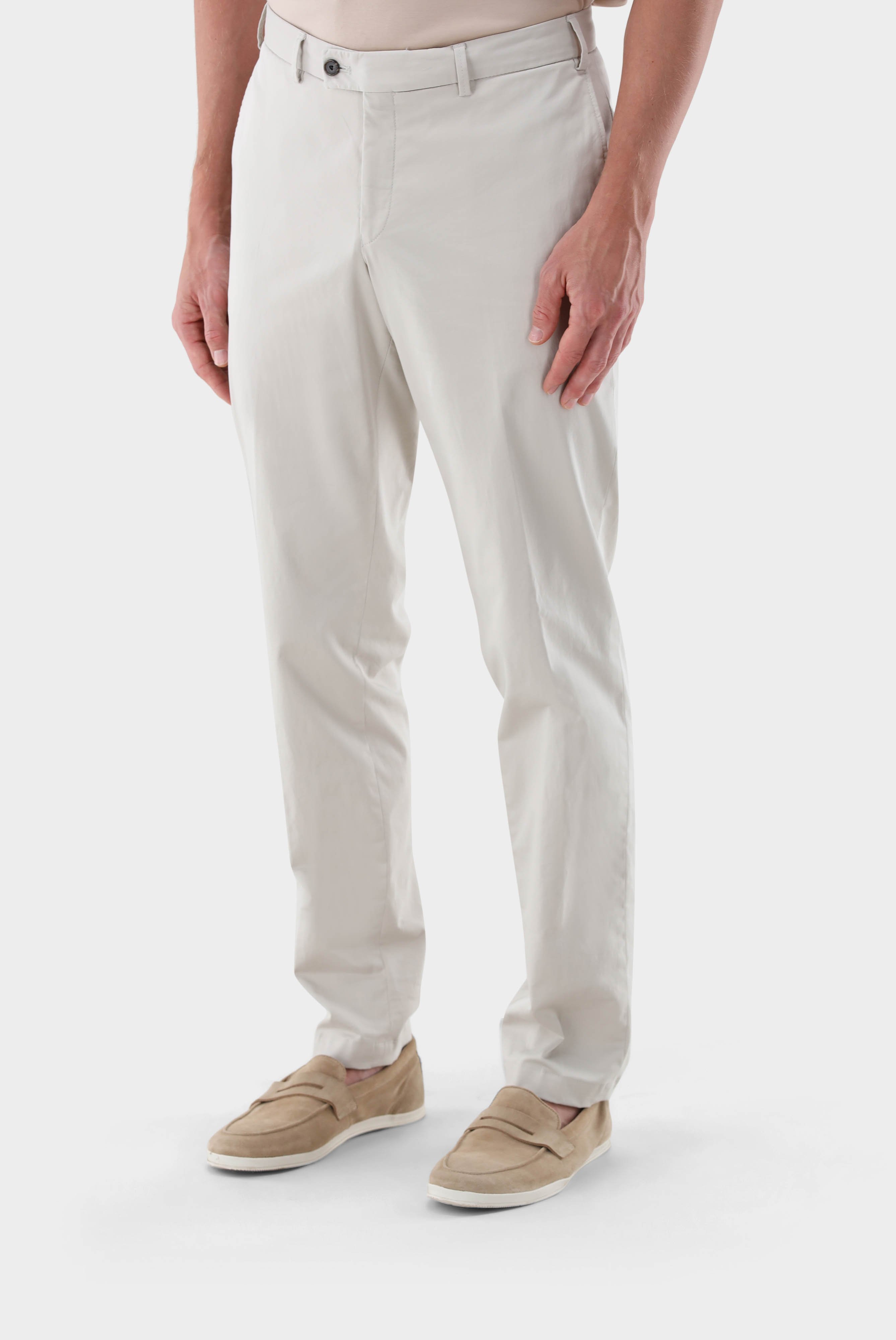 Cotton with Stretch Tapered Chinos