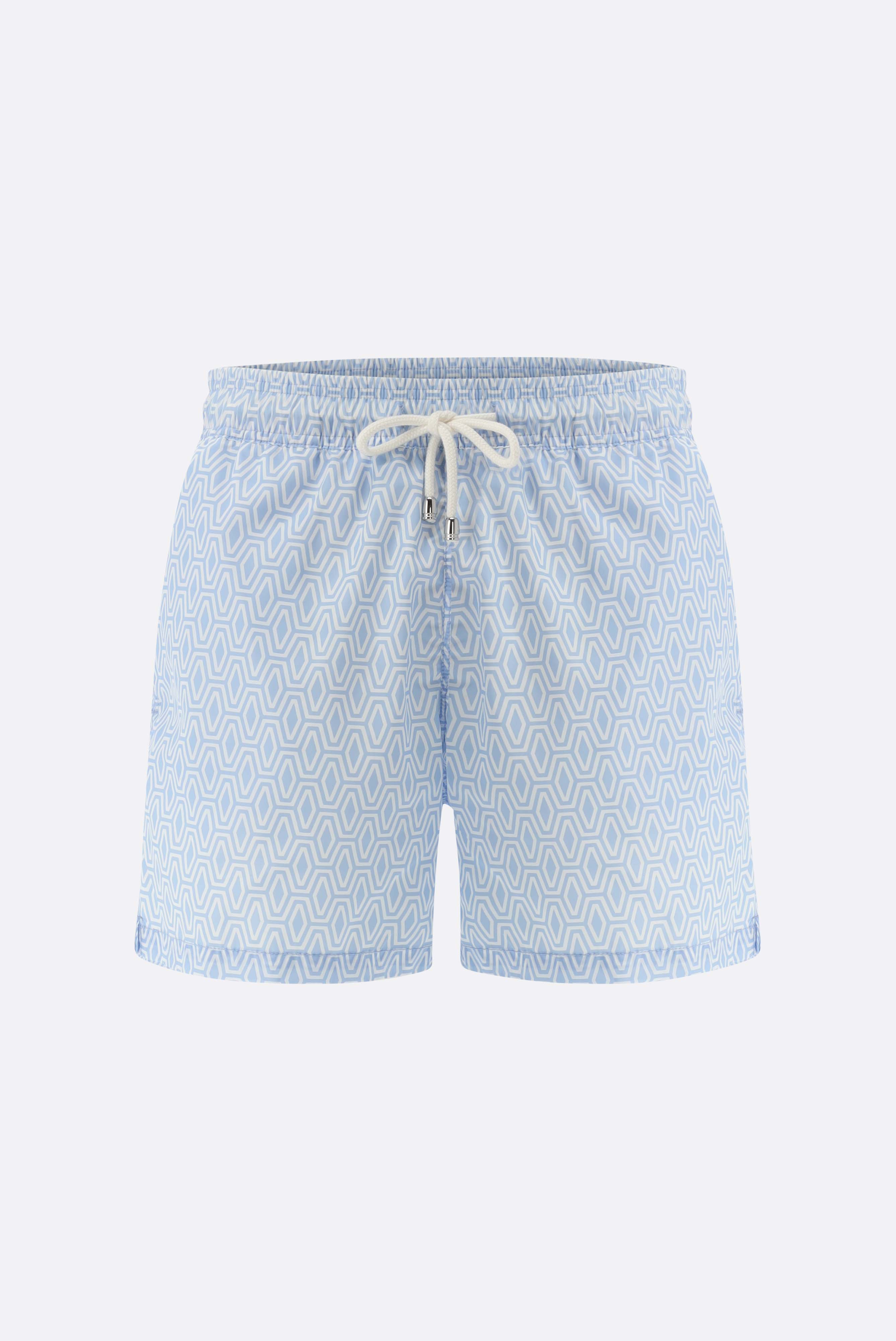 Badehose mit geometrischem Muster