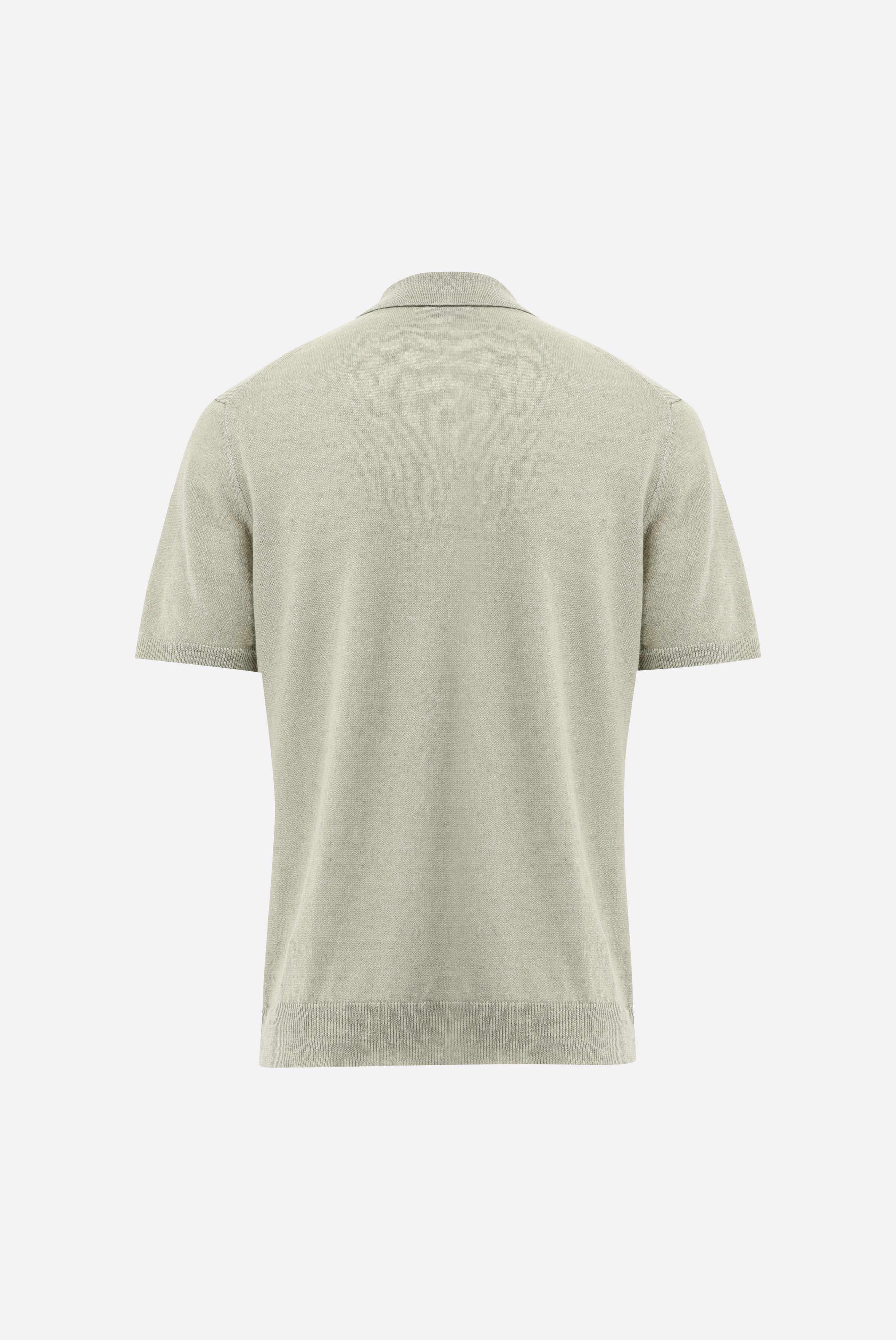 Poloshirts+Strick Polo Shirt aus Leinen+82.8603..S00169.940.S