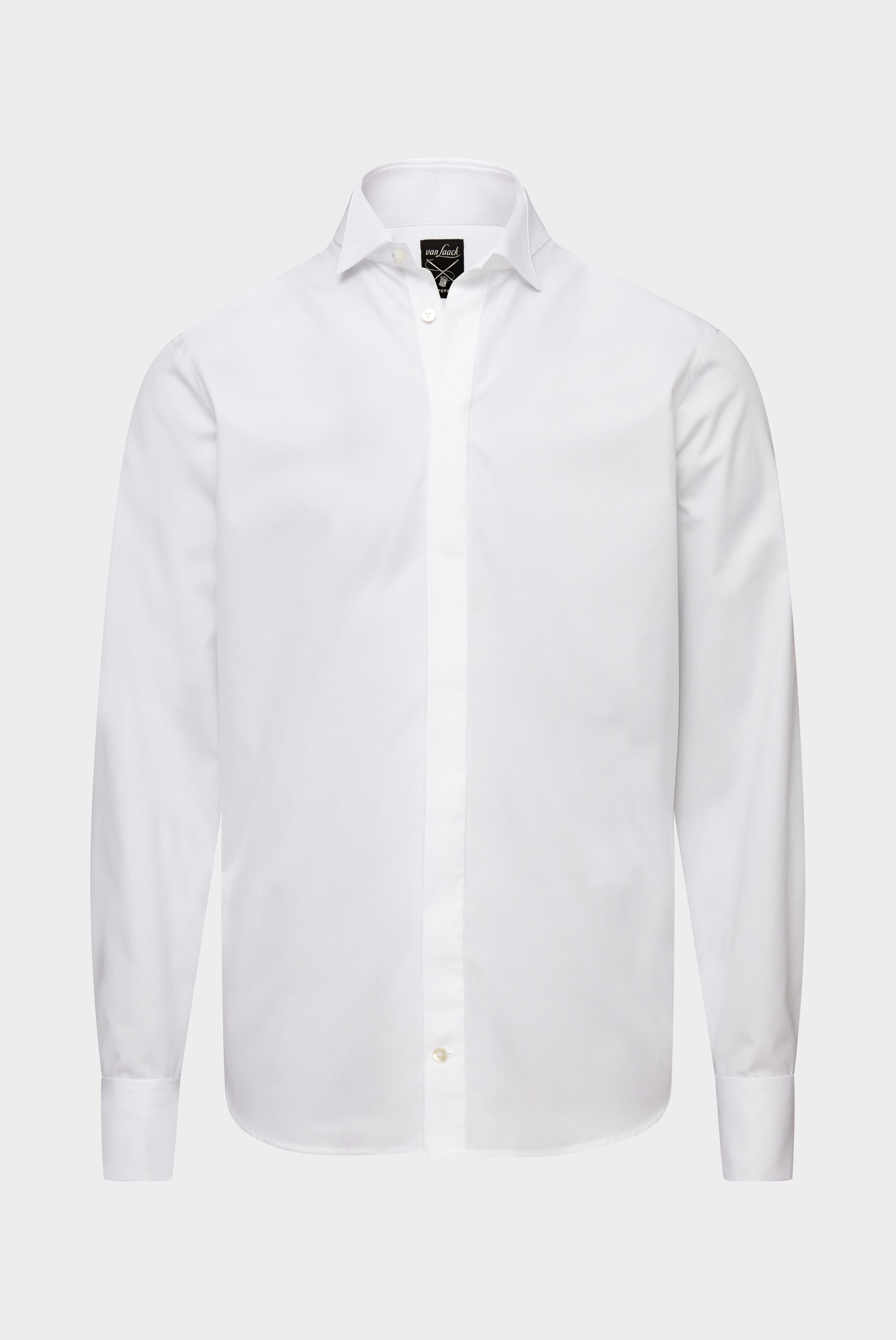 Festliche Hemden+Poplin Wing Collar Evening Shirt+20.2060.NV.130648.000.37