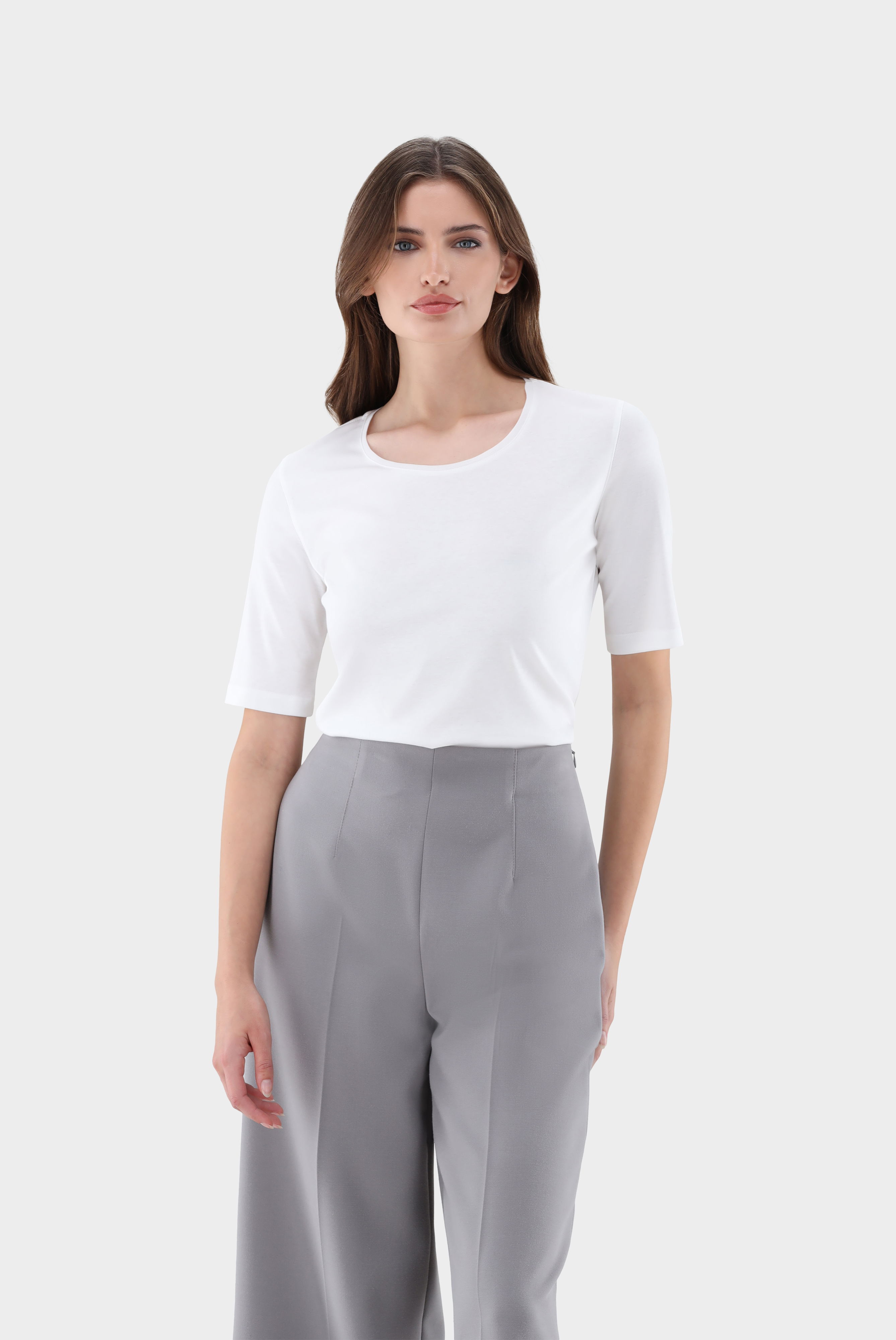 T-Shirt aus Schweizer Baumwolljersey