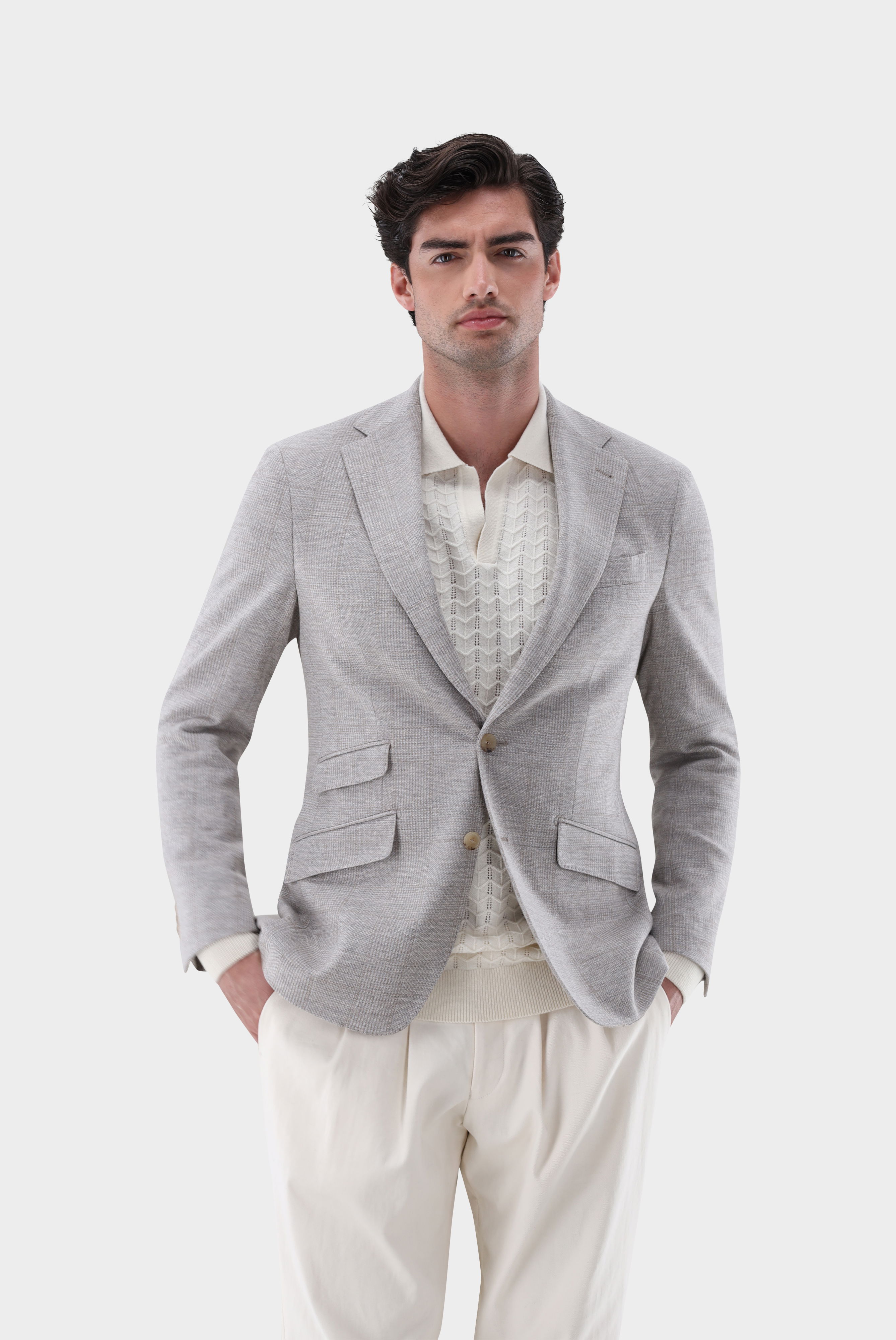 Sakko kariert und teilweise gefüttert