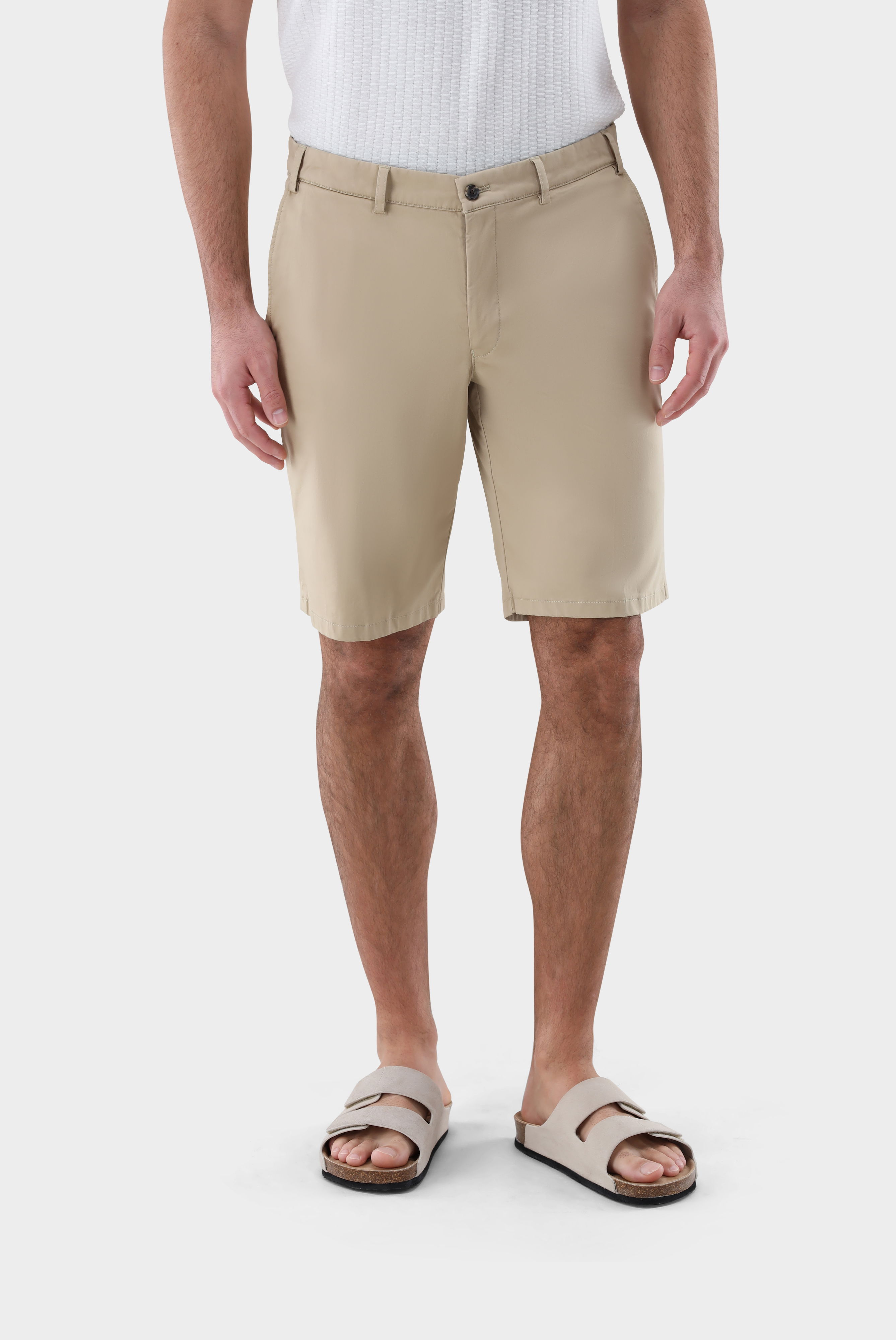 Shorts aus Baumwolle