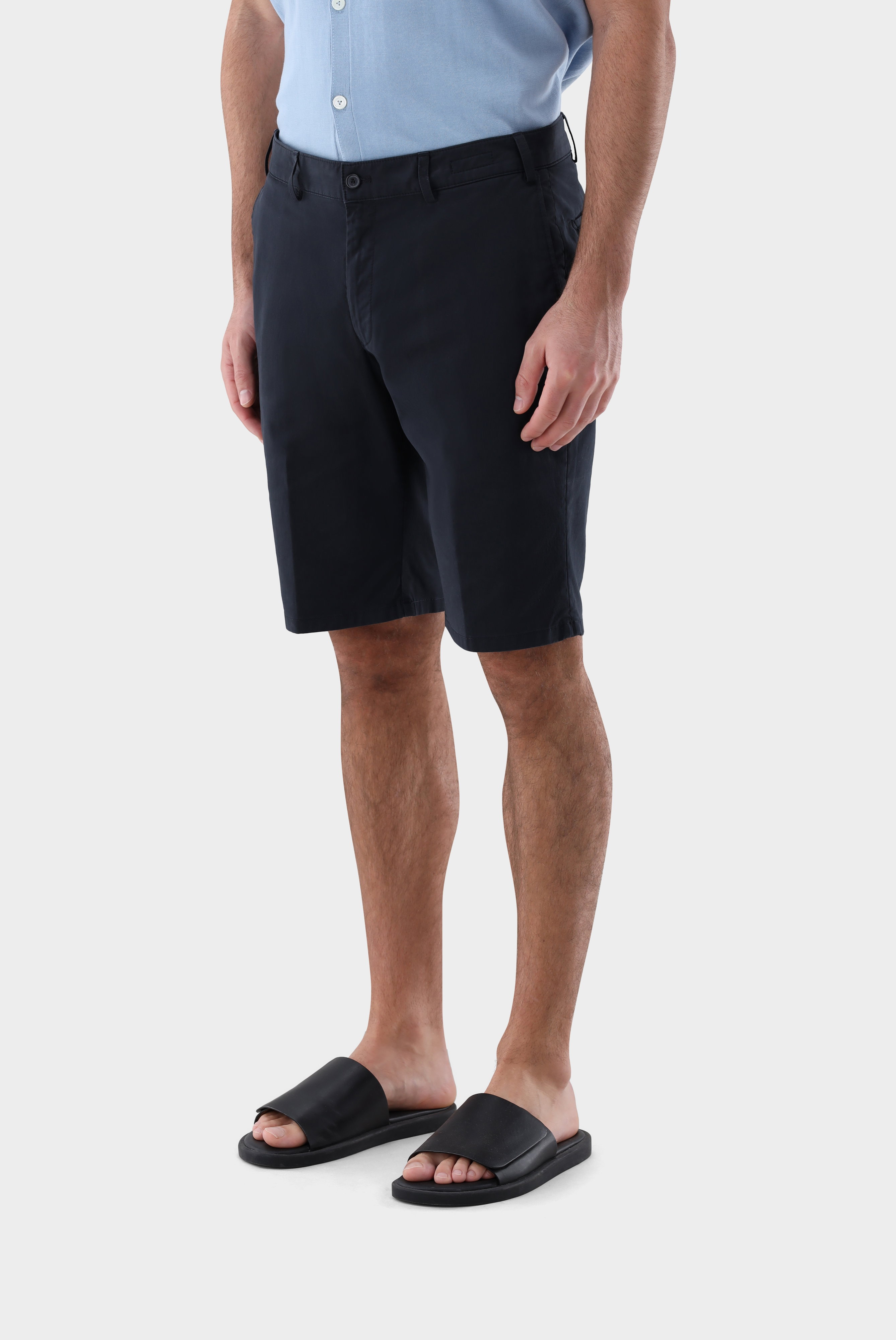 Shorts aus Baumwolle