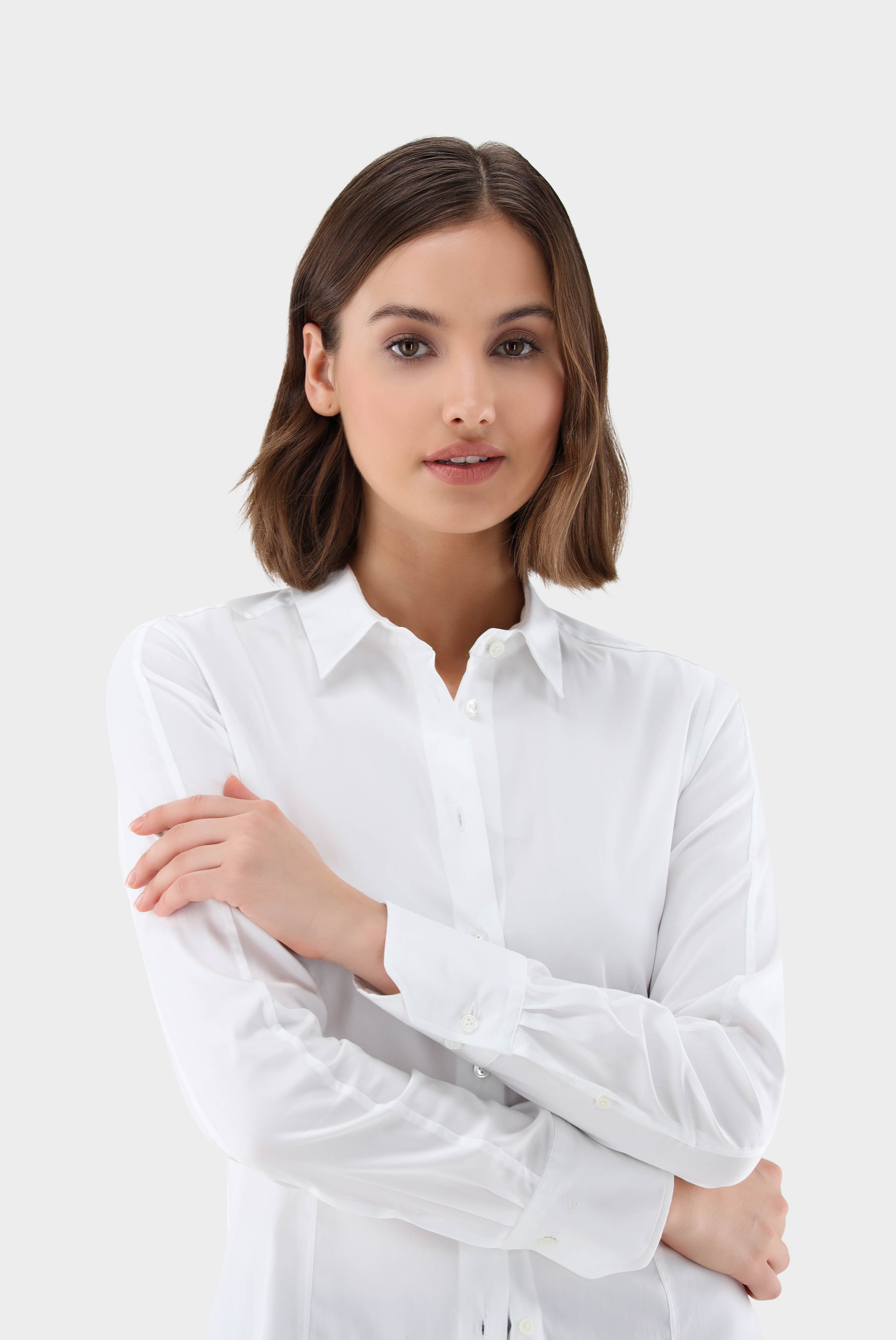 Business Blouses+Shirt Blouse with Stretch Slim Fit+05.5845.73.130830.000.32