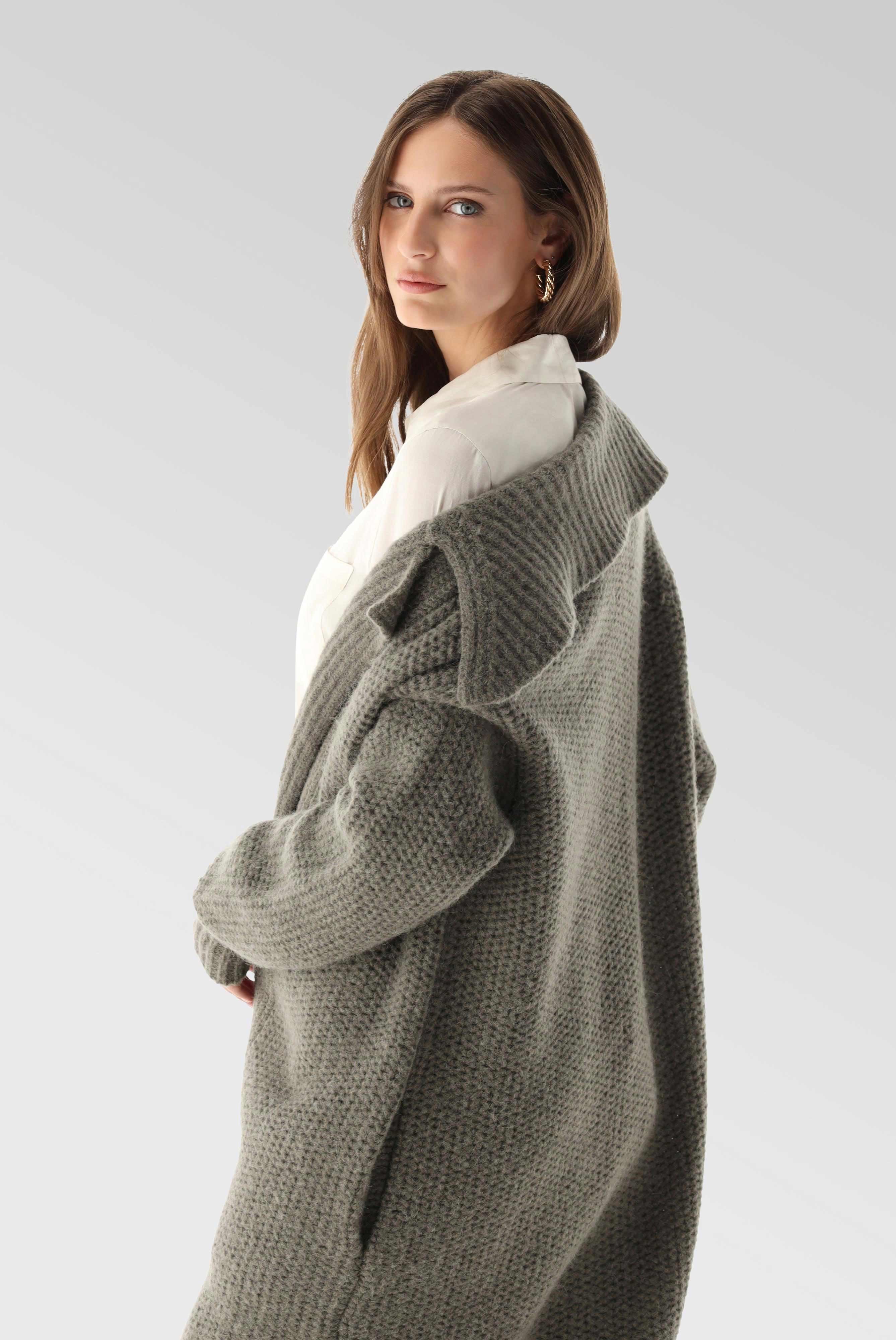 Coats+Knit Jacket with Alpaca+09.9942..S00227.960.S