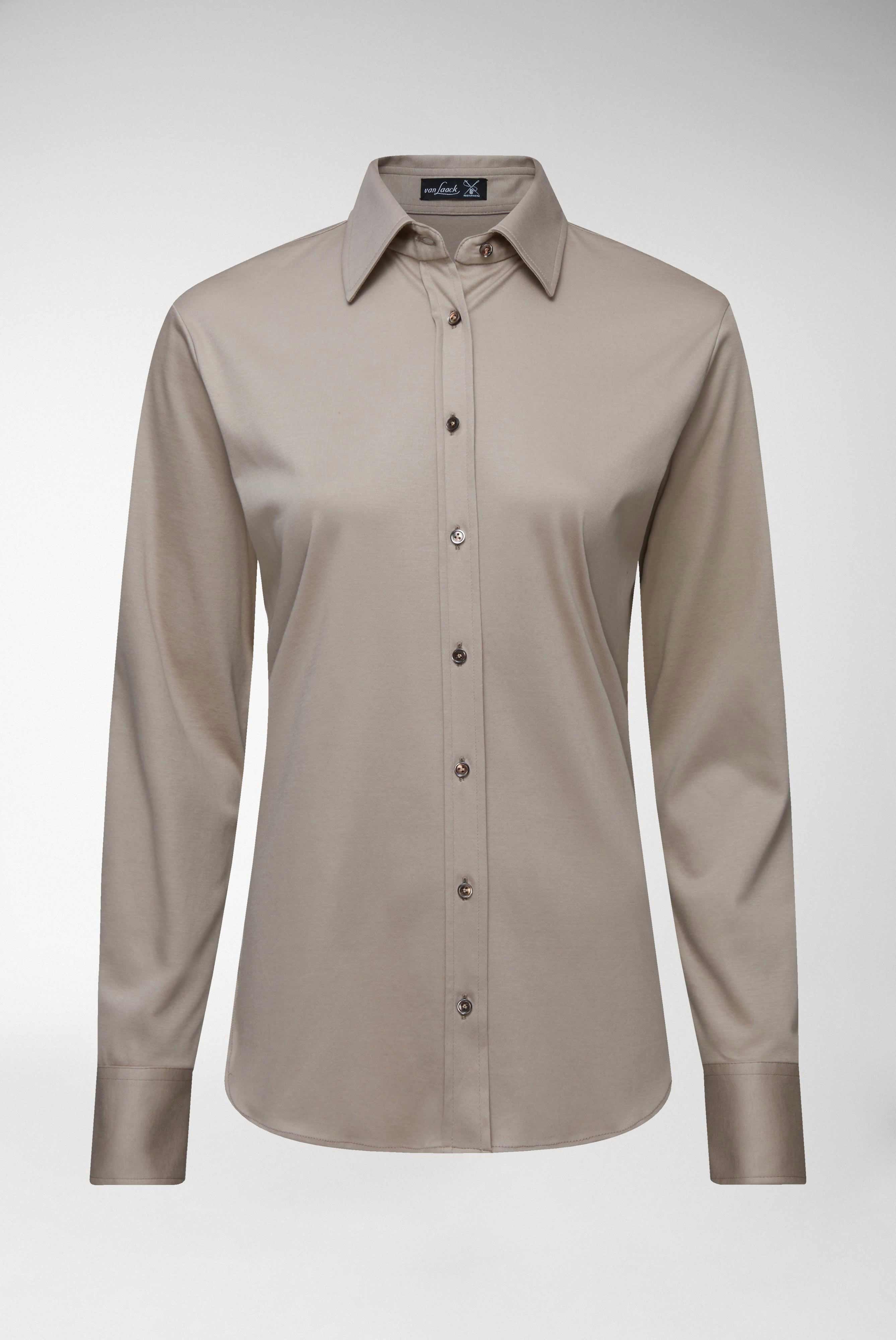 Casual Blusen+Taillierte Jersey Hemdbluse aus Schweizer Baumwolle+05.603Y..180031.140.40