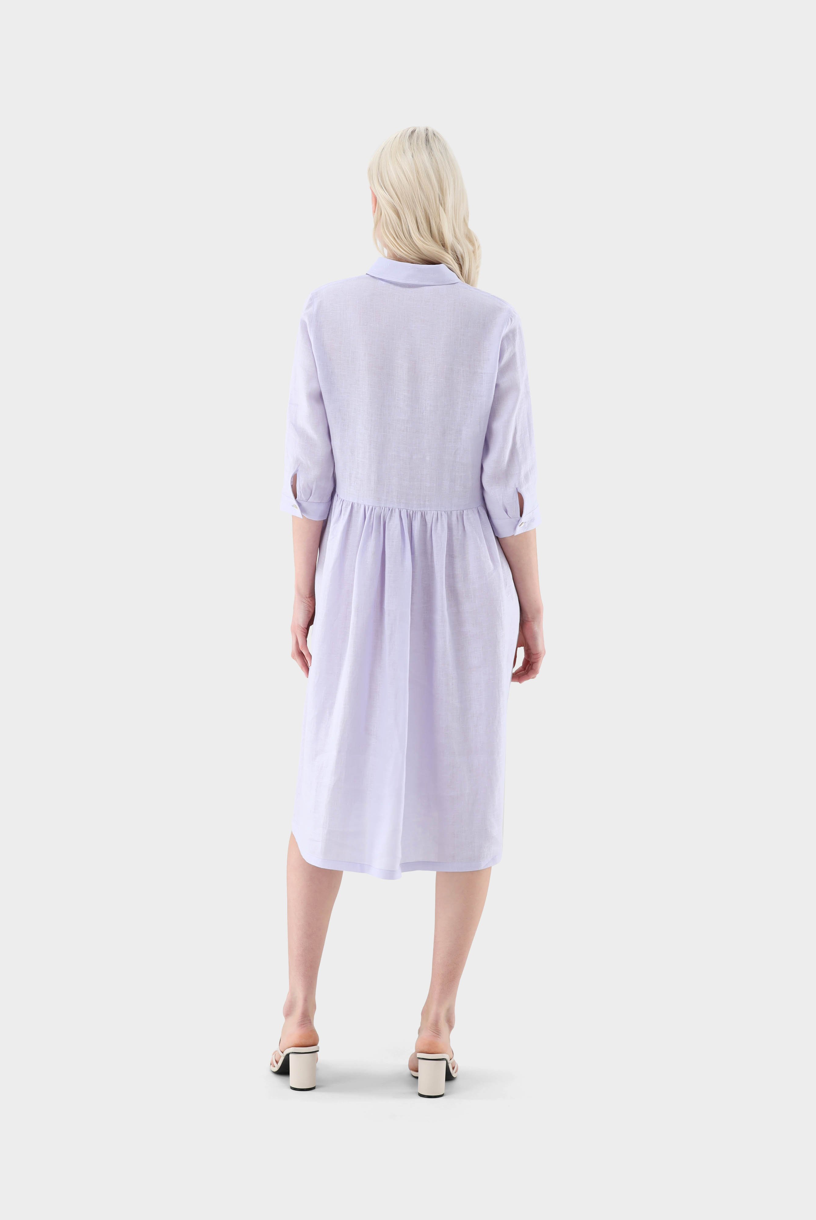 Kleider & Röcke+Hemdblusenkleid aus Leinen+05.658Y.07.150555.610.44