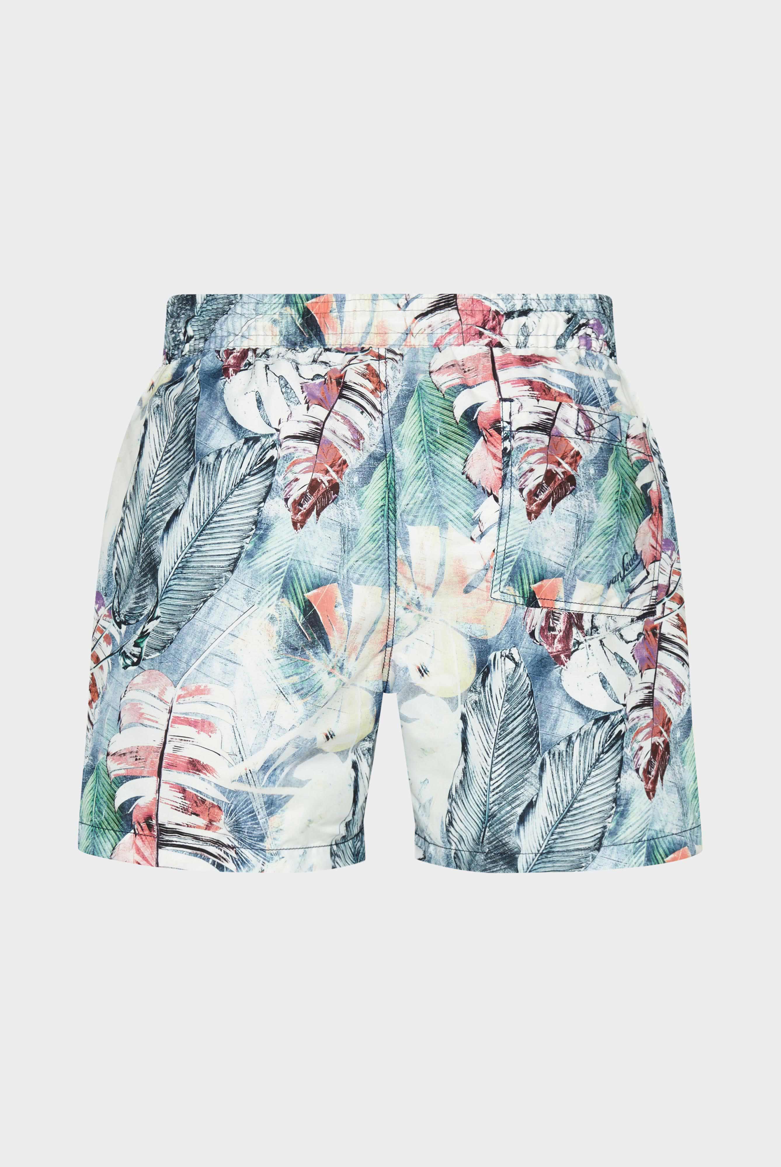 Badehose mit Blumen-Druck günstig online kaufen