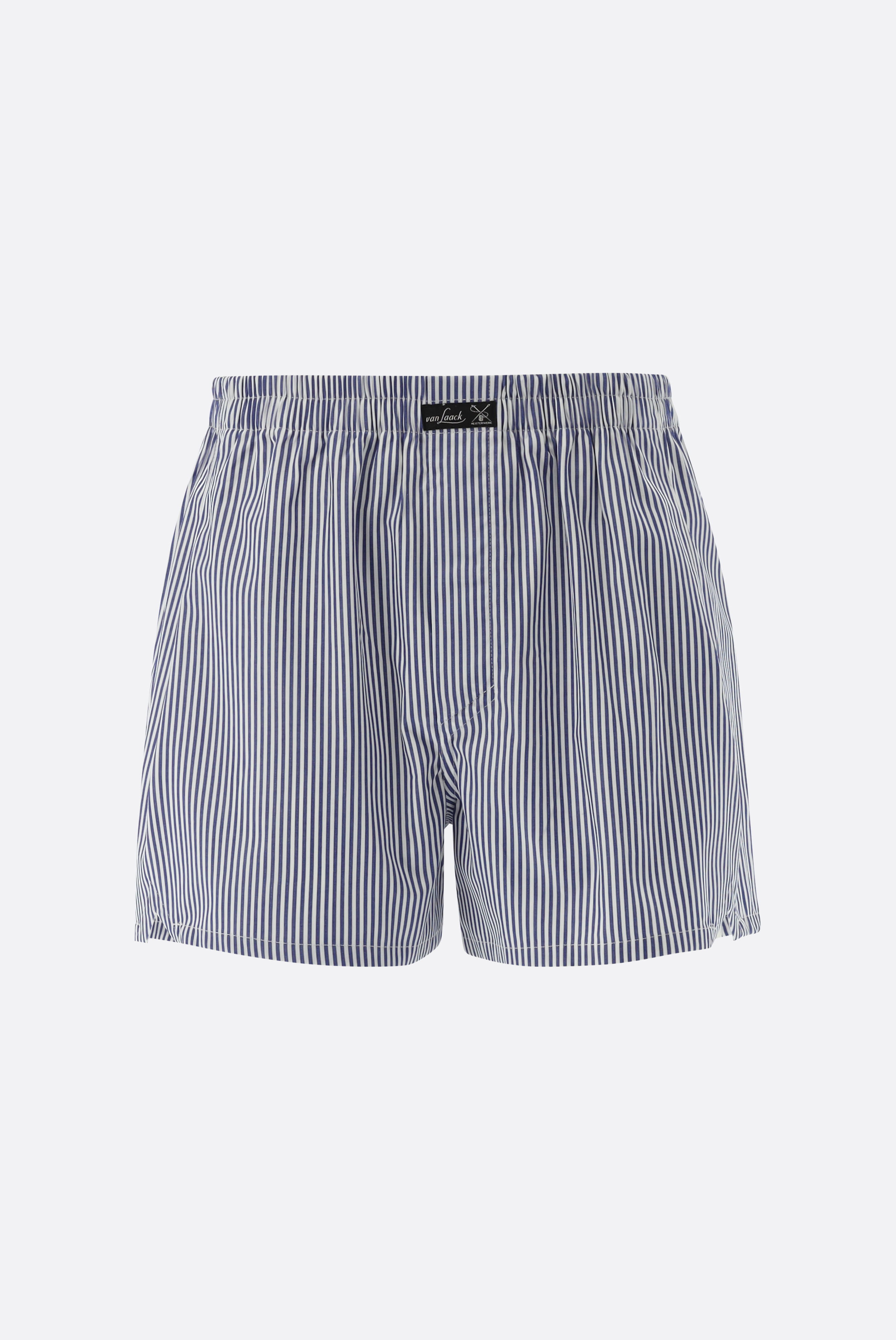 Boxershorts gestreift aus Popeline