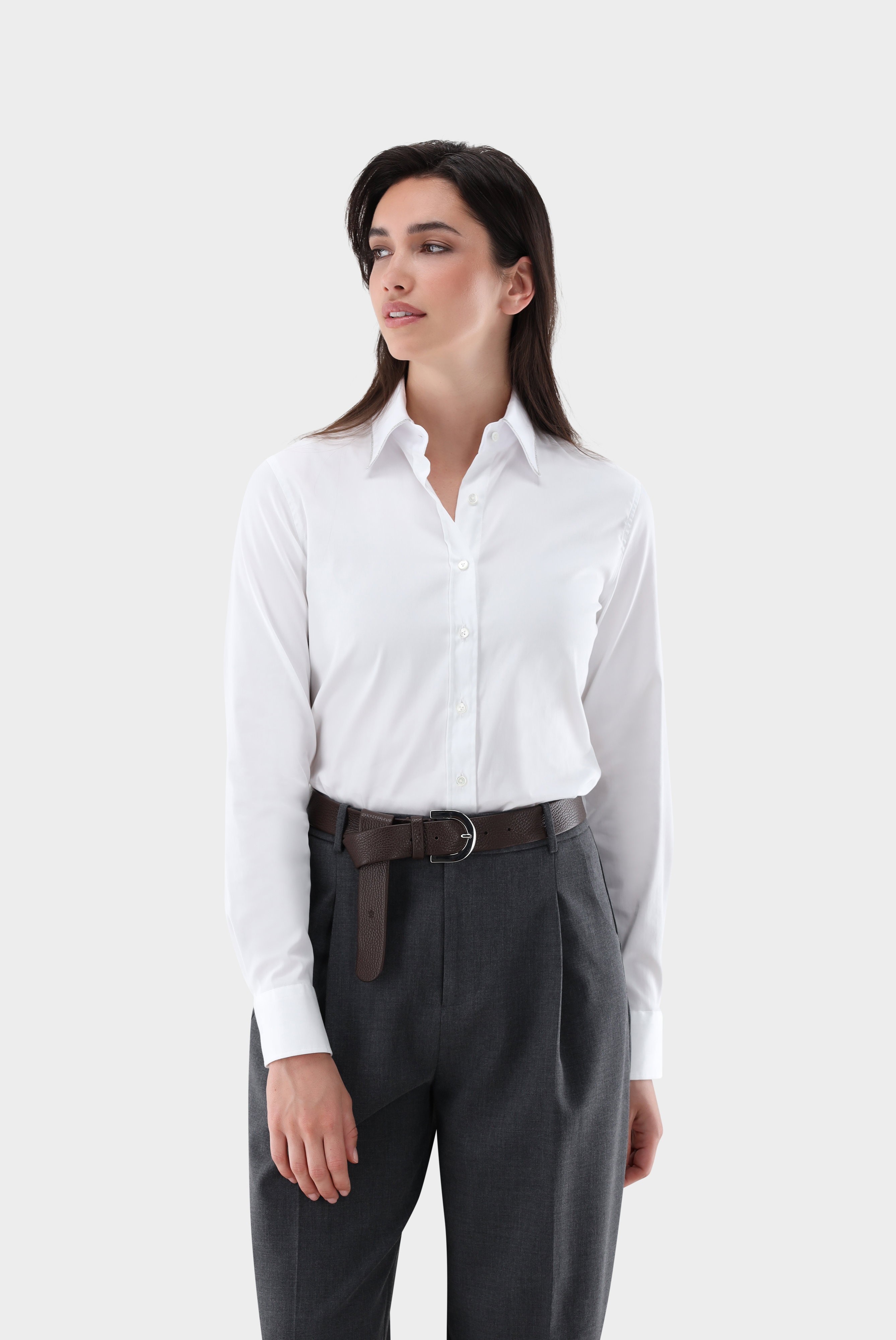 Shirt blouse with shiny details