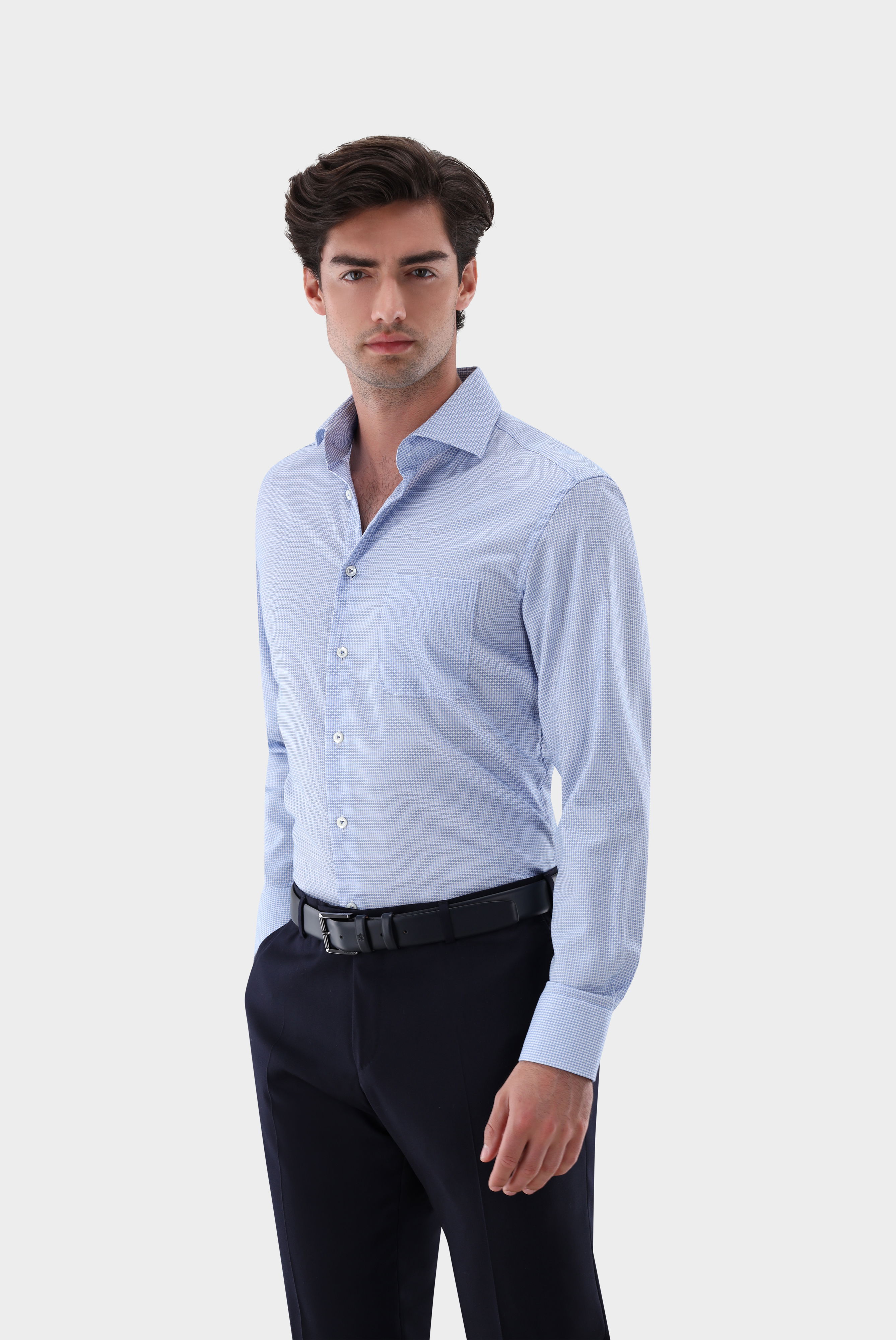 Hemd Bügelfrei mit Lyocell Comfort Fit