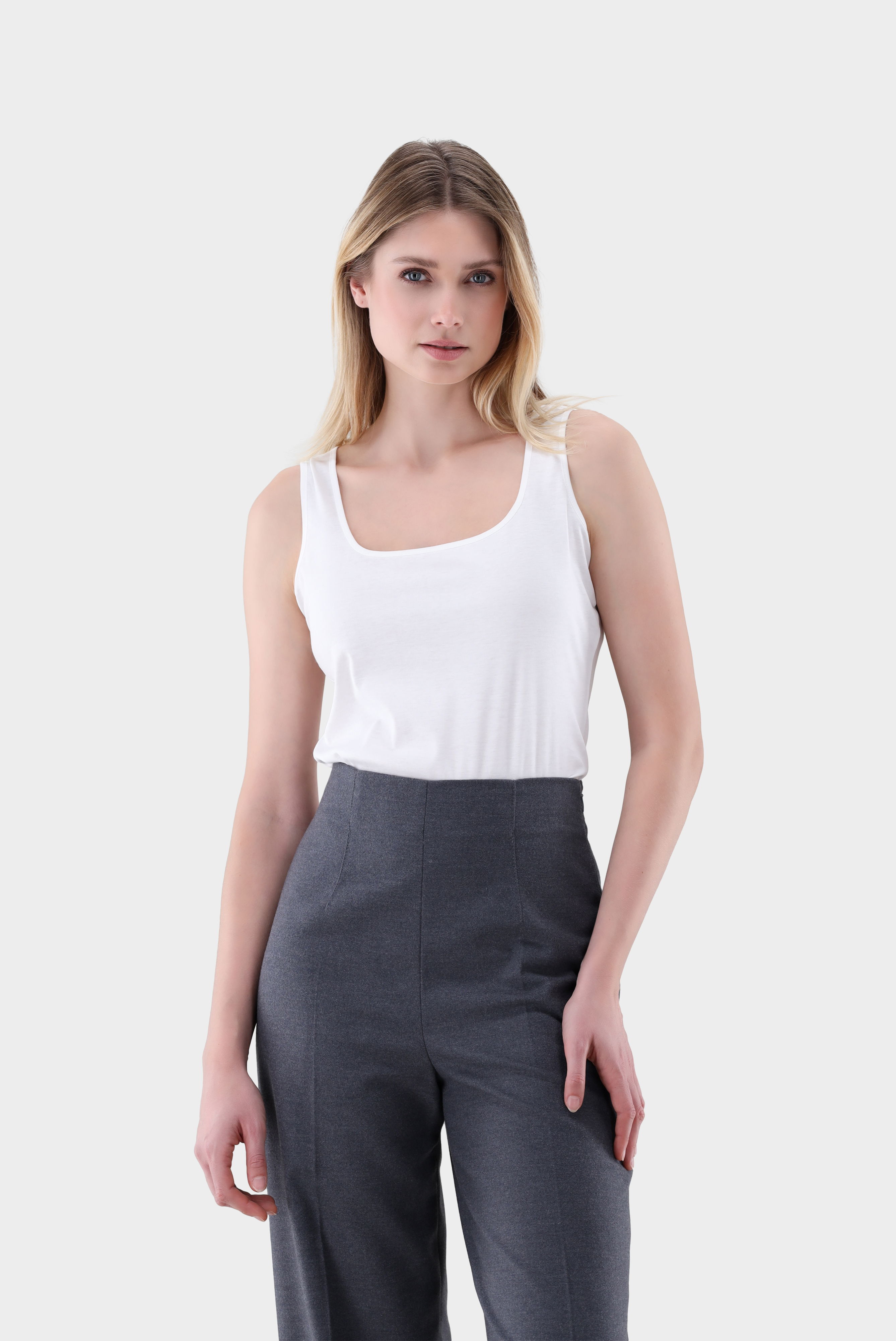 Tanktop aus Schweizer Baumwolljersey