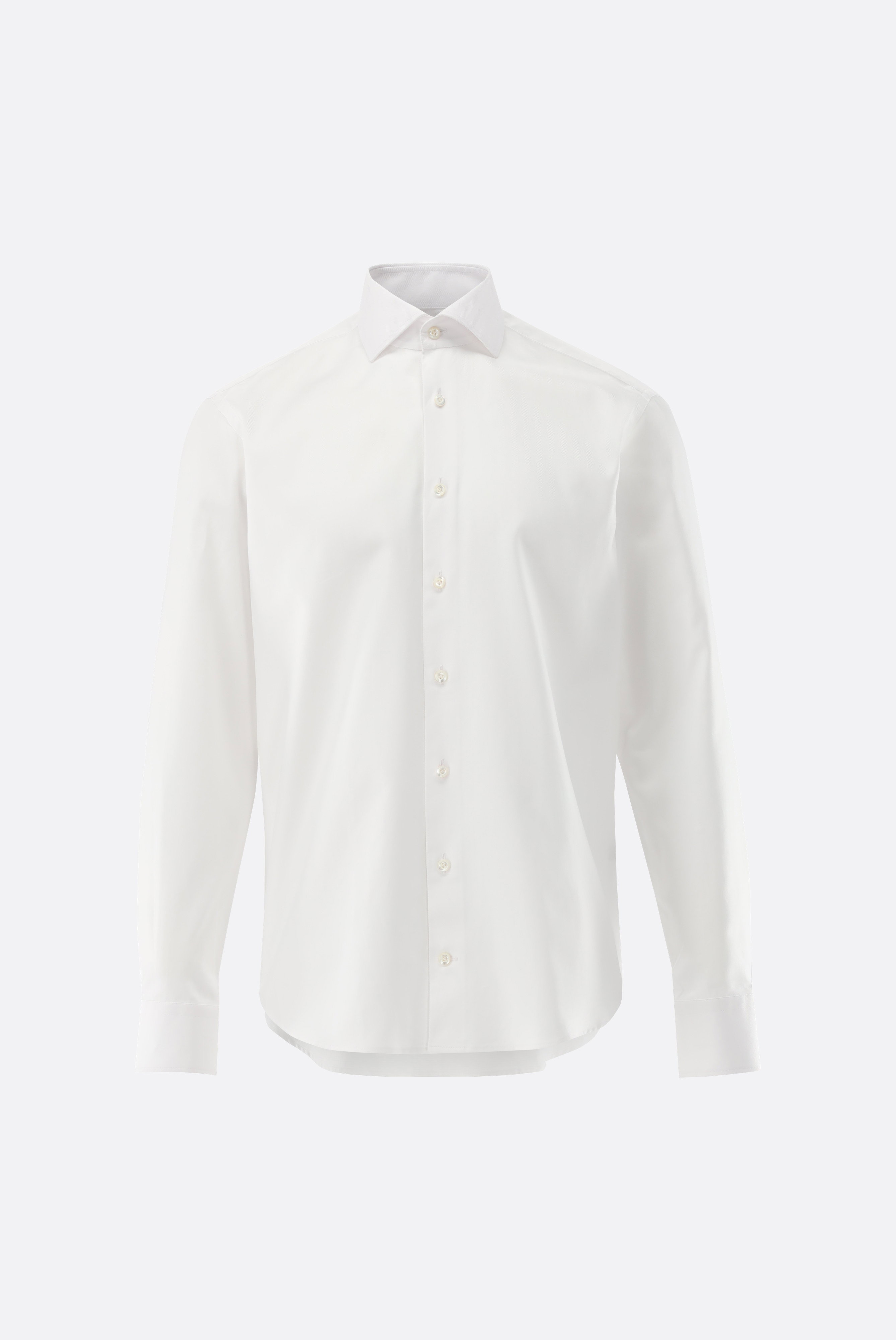 Business shirt with herringbone