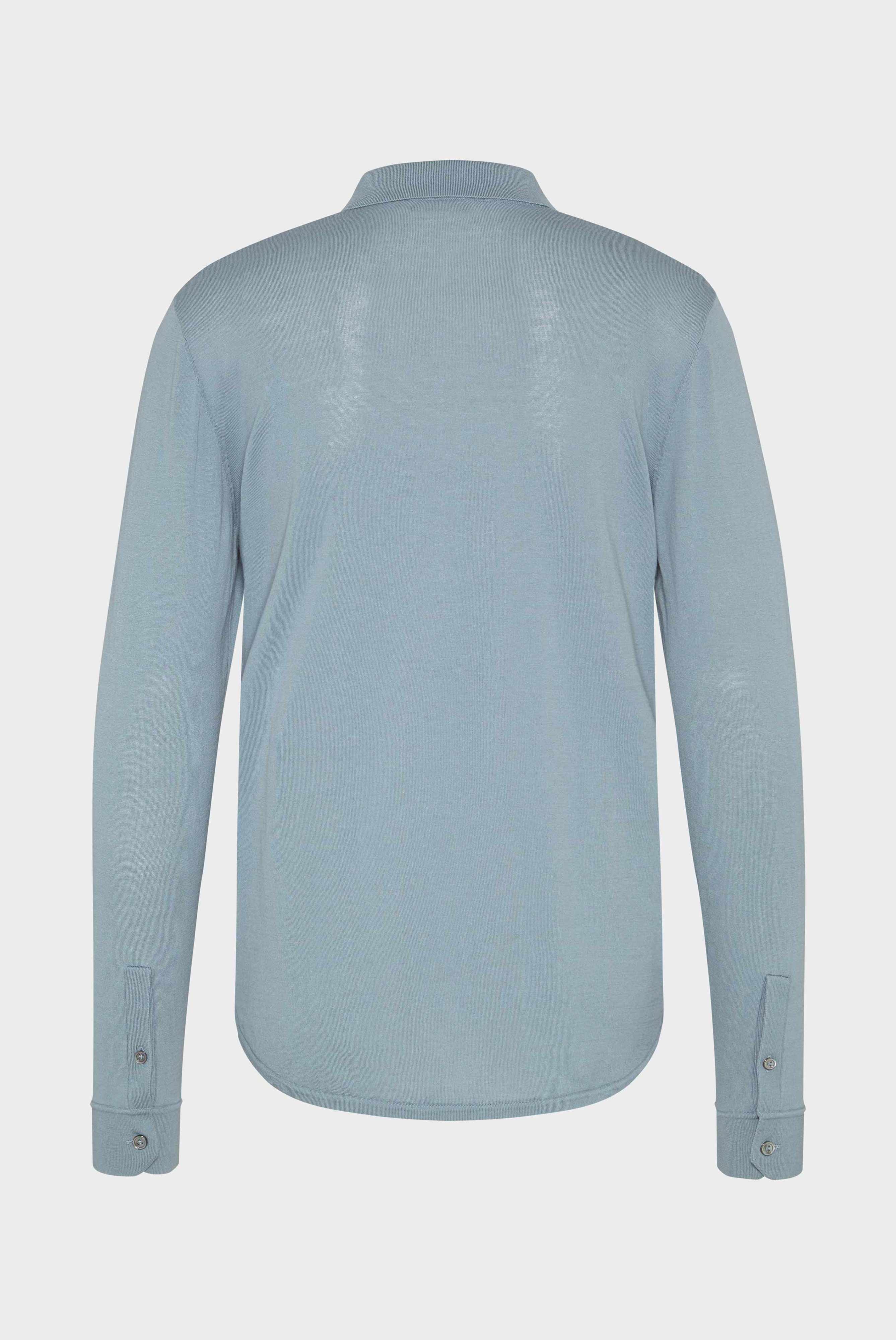 Bügelleichte Hemden+Strick Hemd aus Air Cotton+82.8611..S00174.730.S