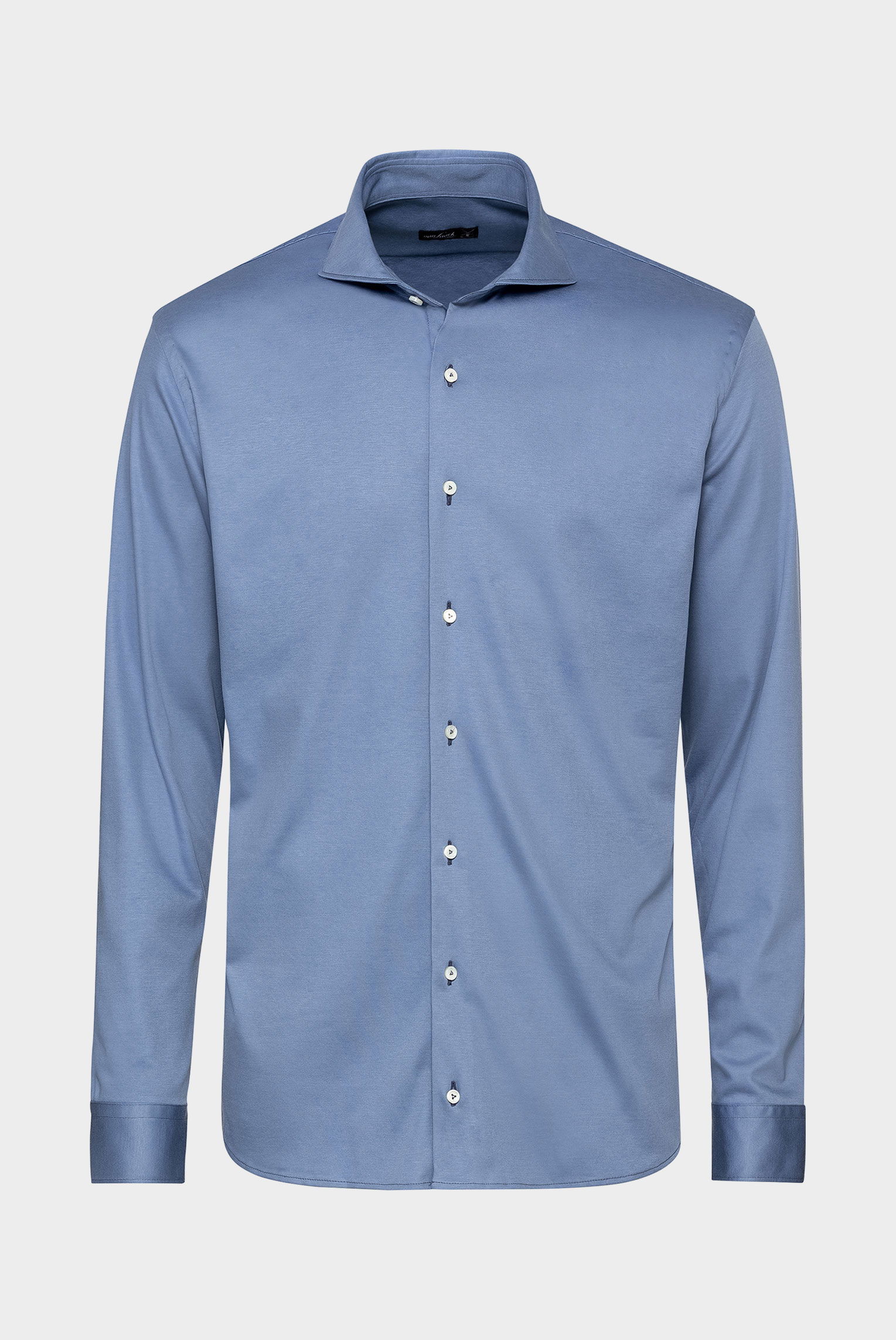 Jerseyhemd aus Schweizer Baumwolle Tailor Fit günstig online kaufen