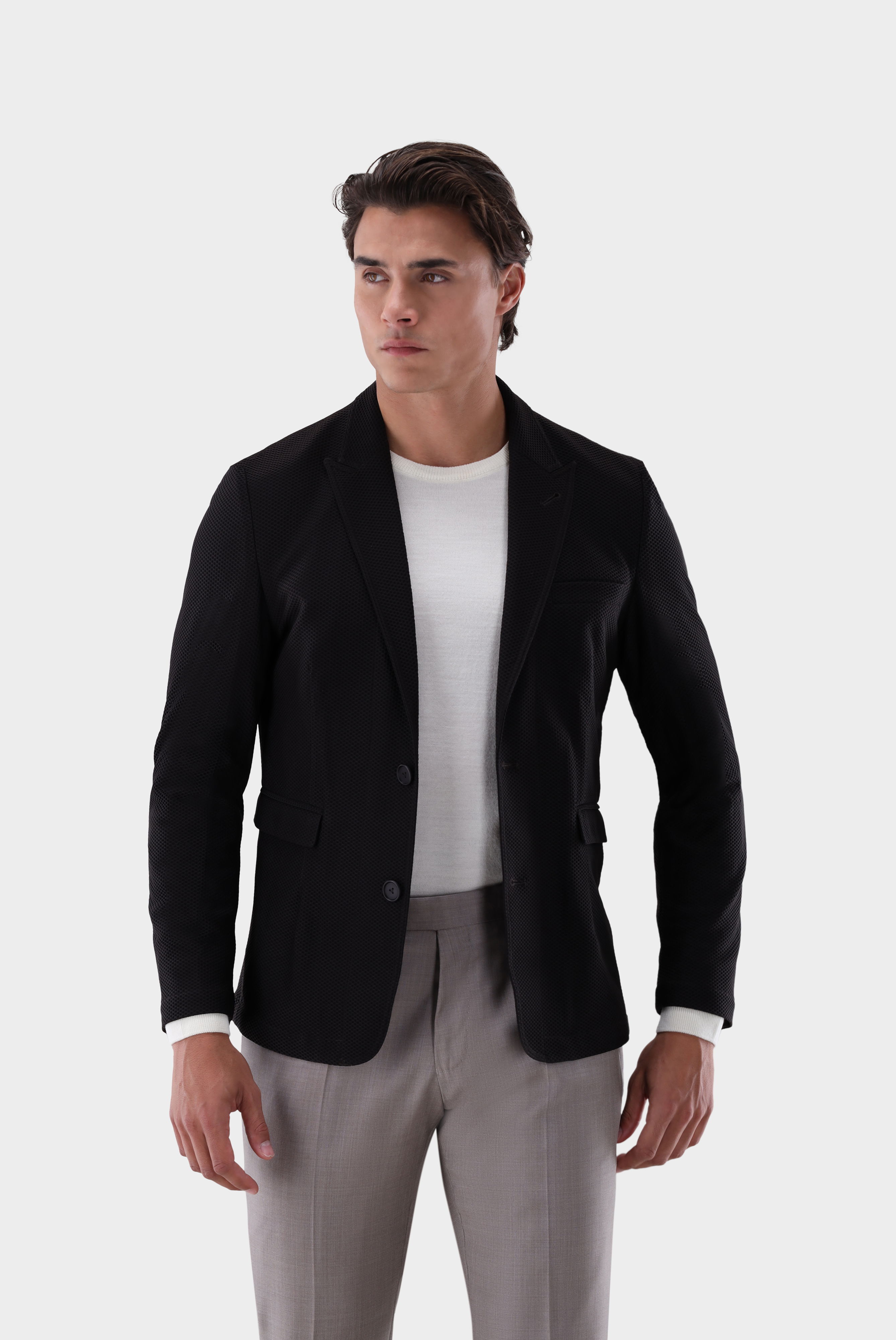 Sakko aus Funktionsmesh