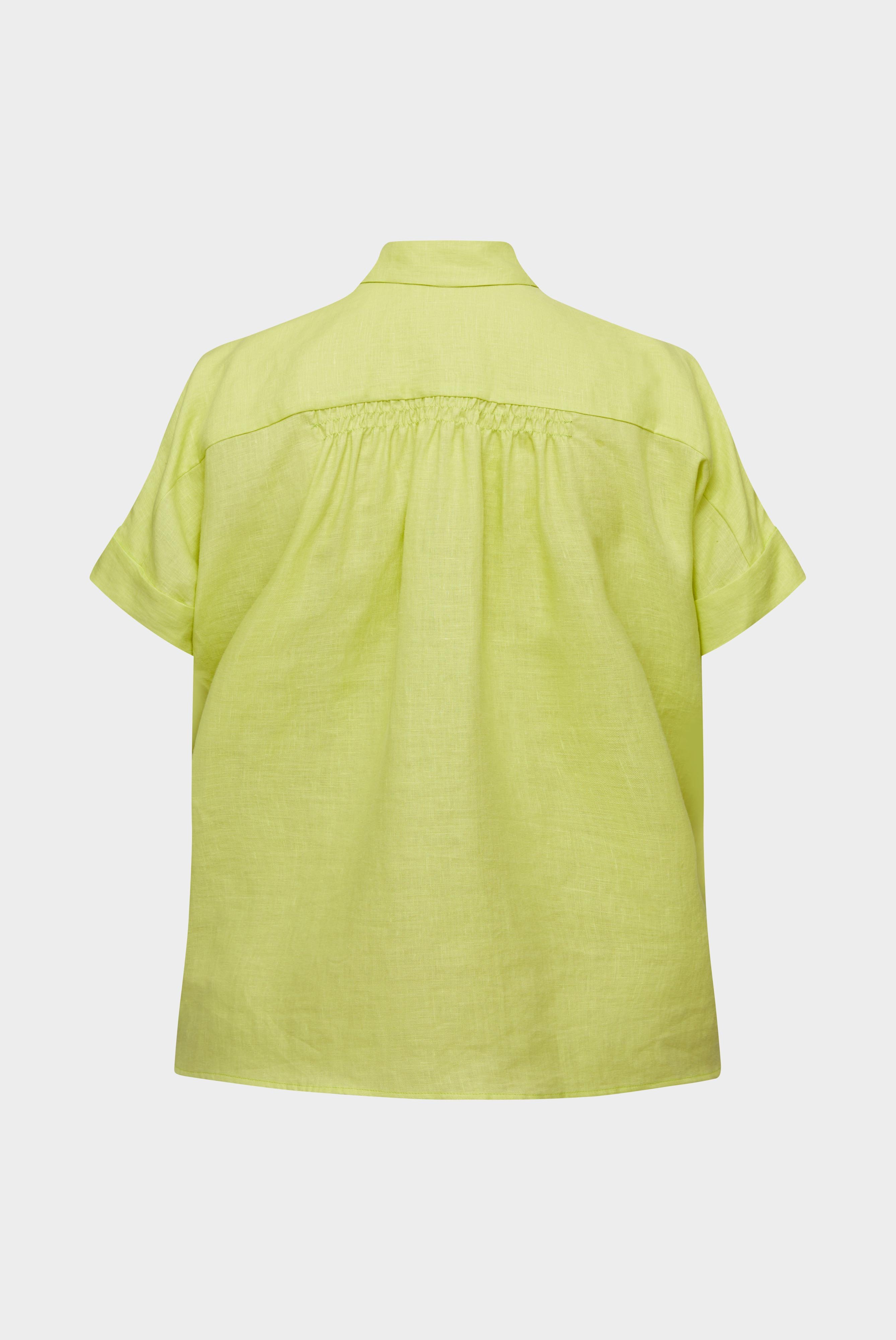 Casual Blouses+Short-Sleeved Blouse made of Upper Linen+05.525R.P8.150555.930.34
