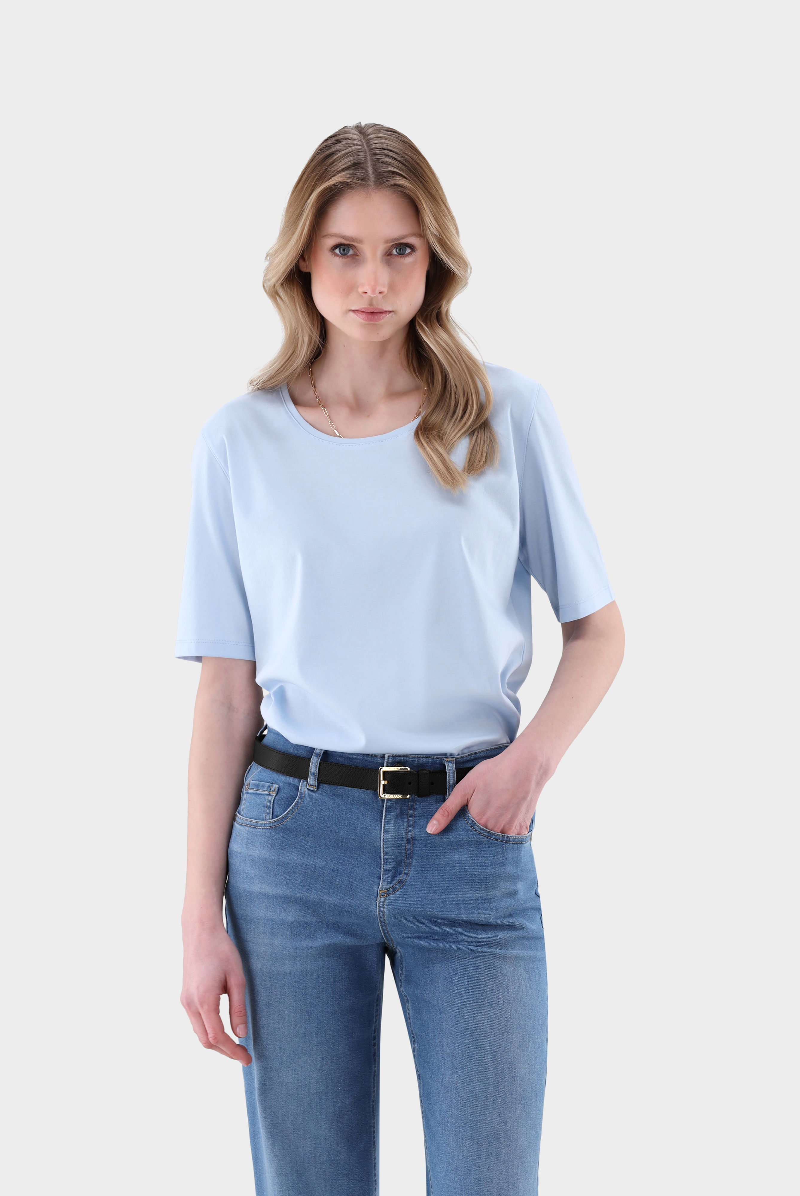 T-Shirt aus Schweizer Baumwolljersey